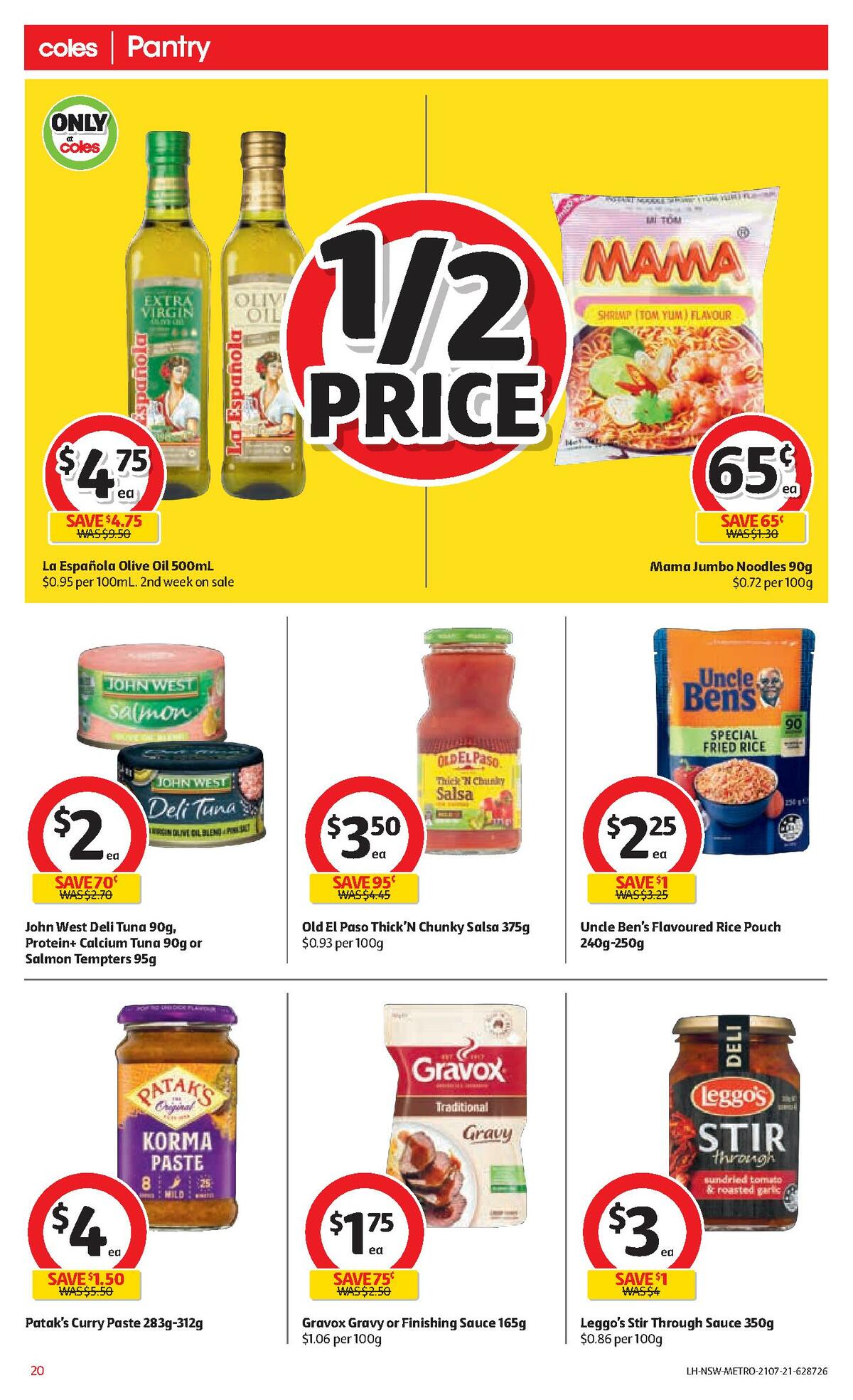 Coles Catalogues from 21 July