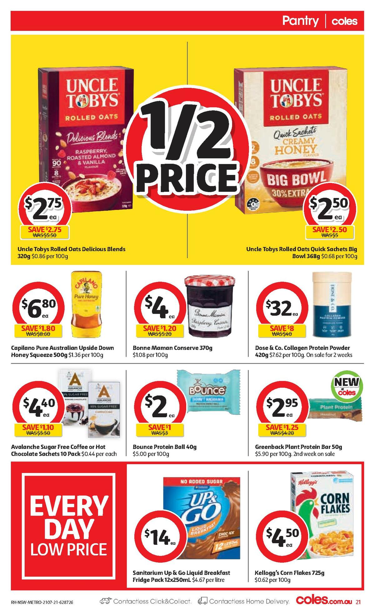Coles Catalogues from 21 July