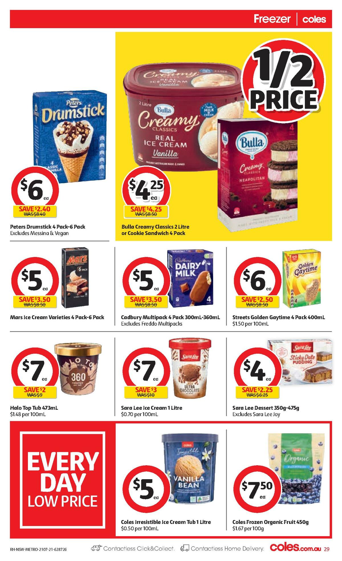 Coles Catalogues from 21 July