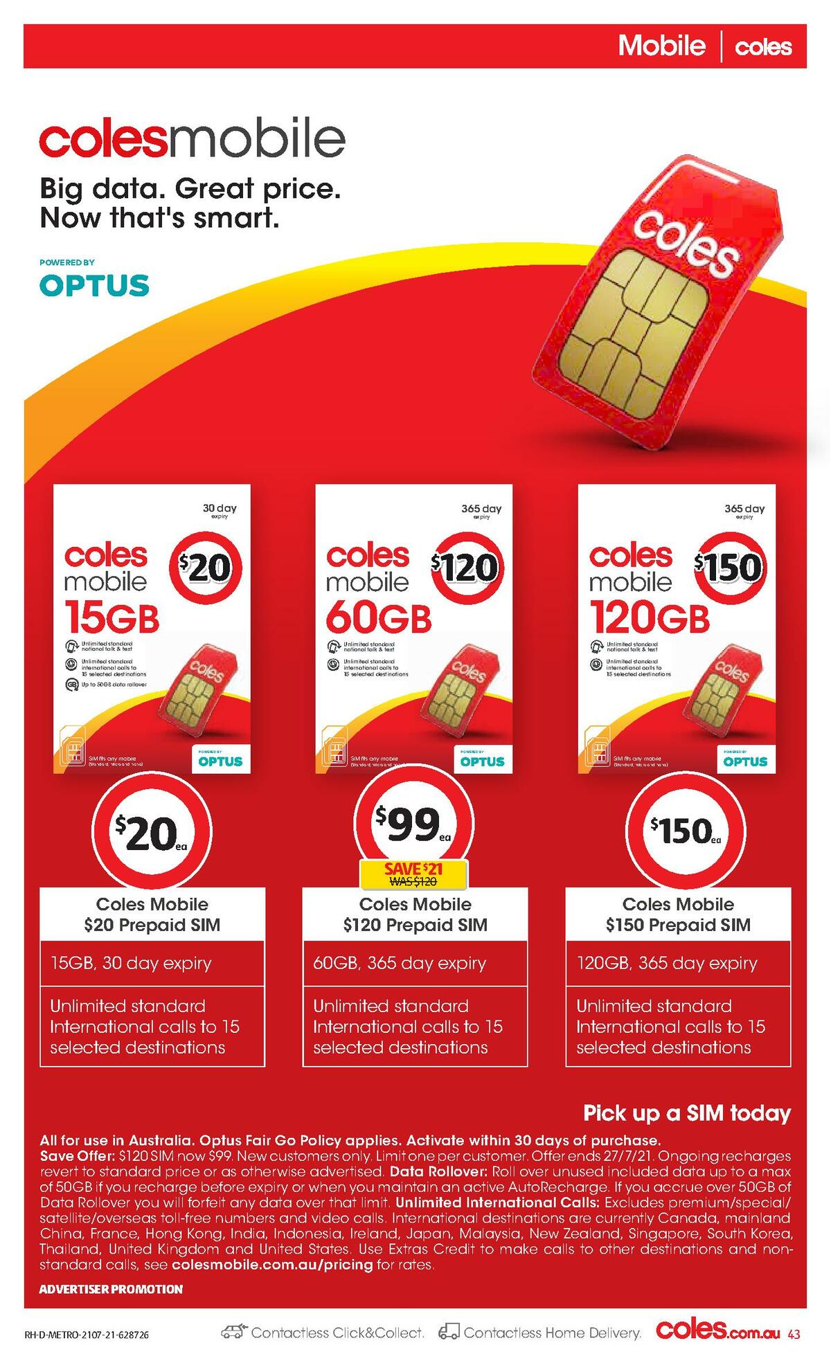 Coles Catalogues from 21 July