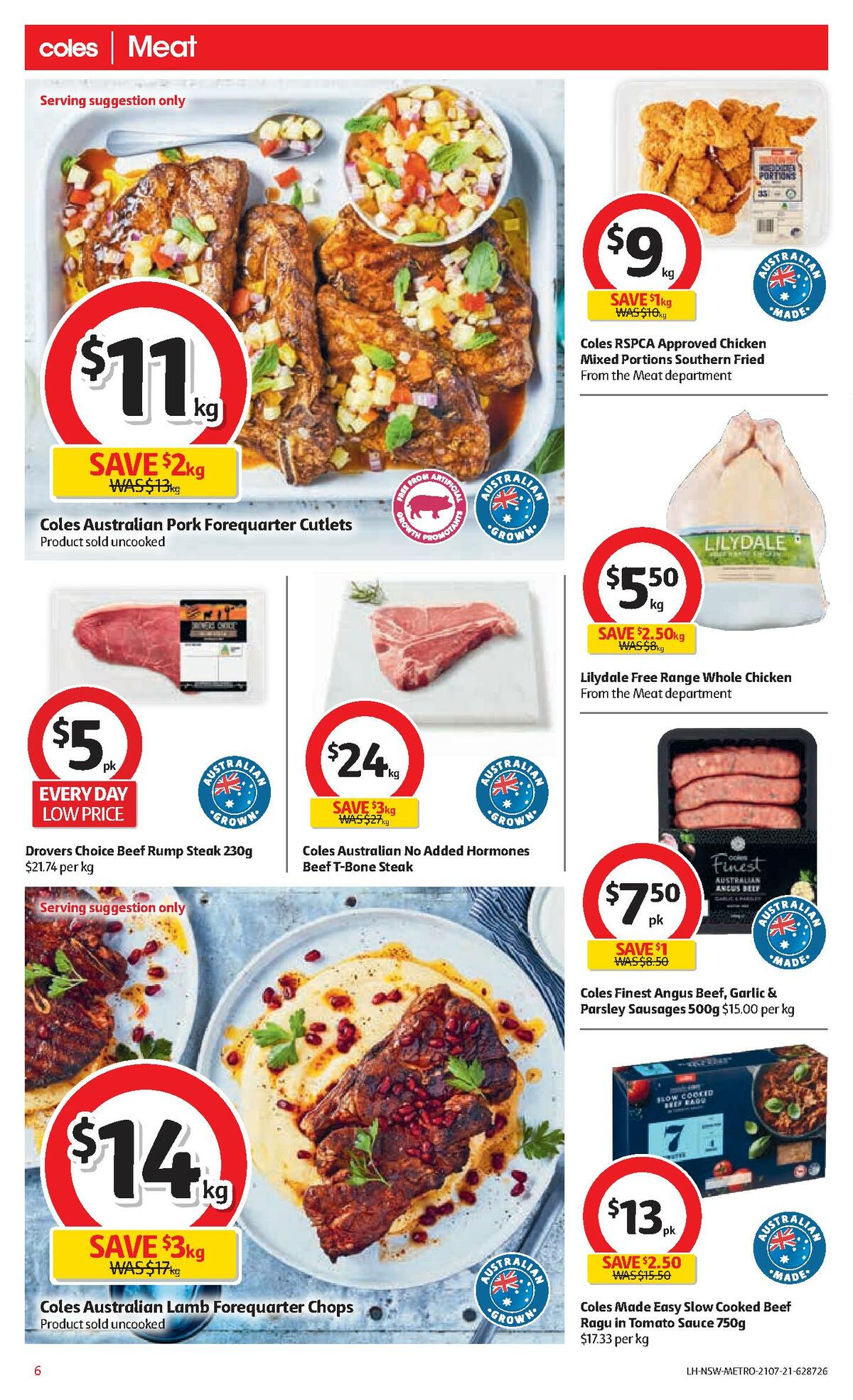 Coles Catalogues from 21 July