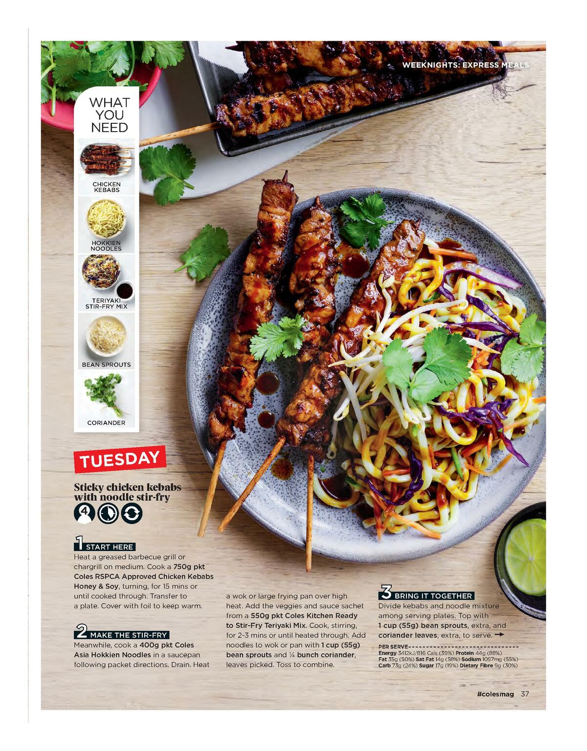 Coles Magazine August Catalogues from 1 August
