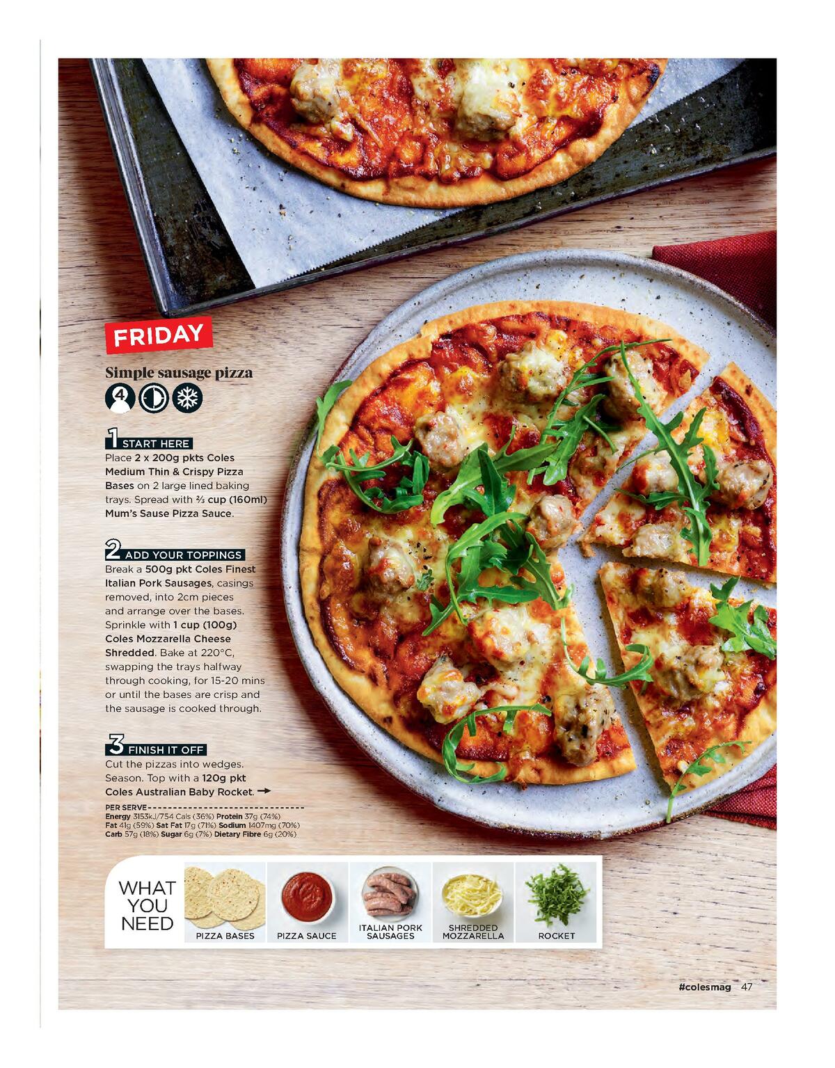 Coles Magazine August Catalogues from 1 August