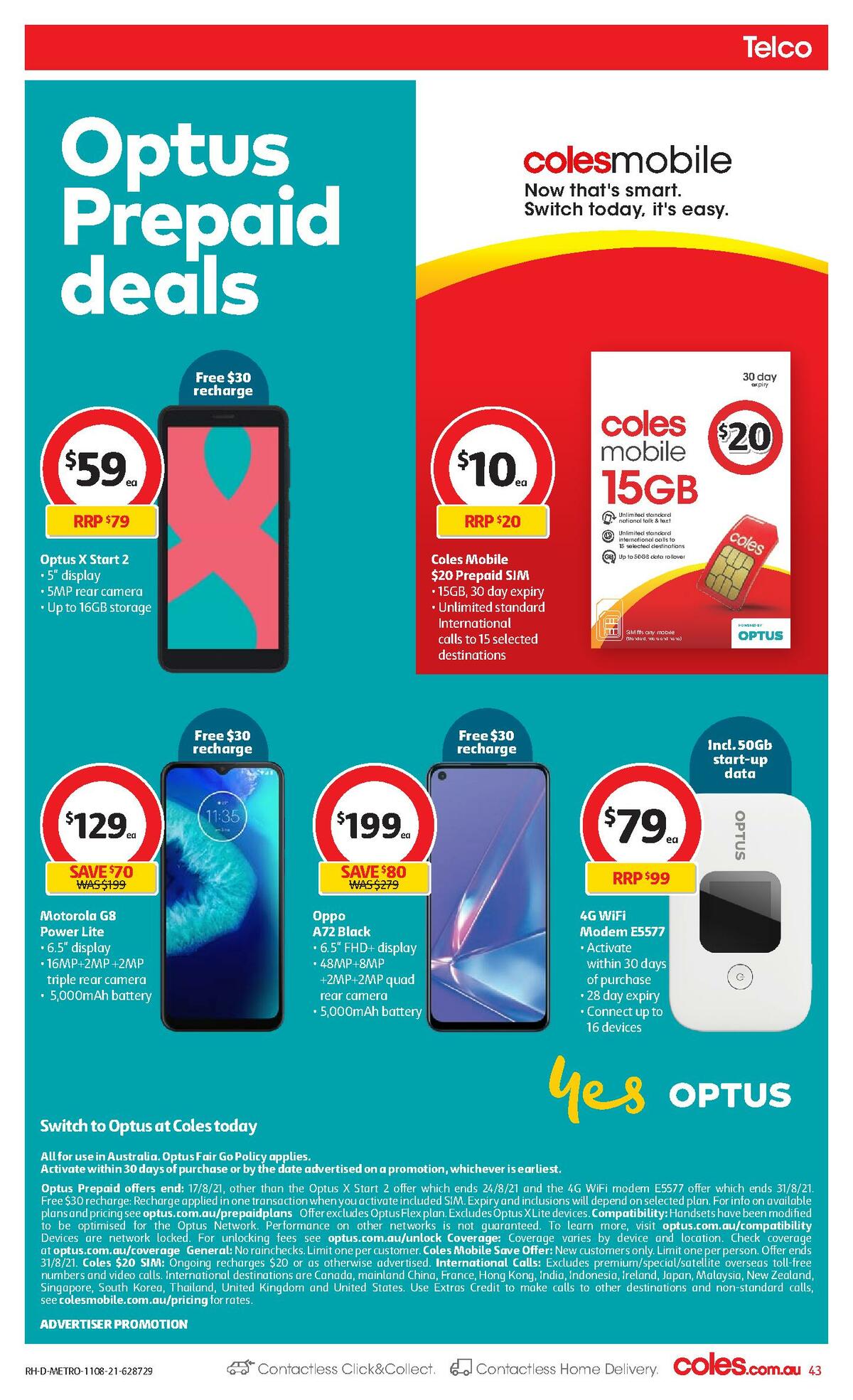 Coles Catalogues from 11 August