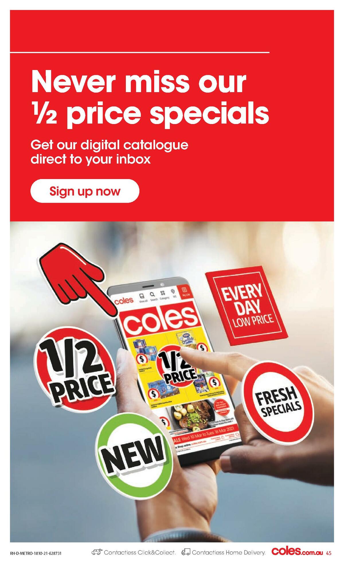 Coles Catalogues from 18 August