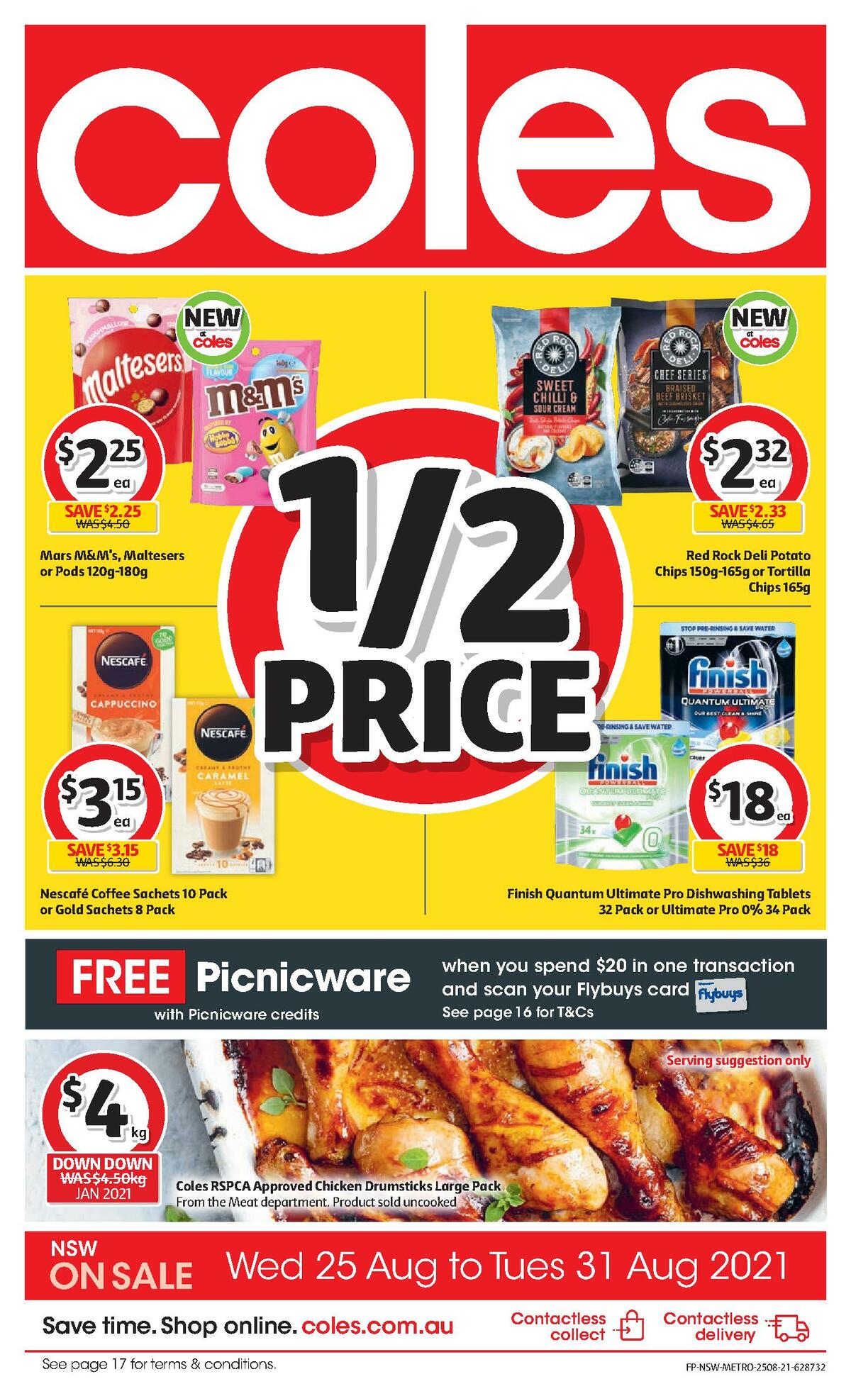 Coles Catalogues from 25 August