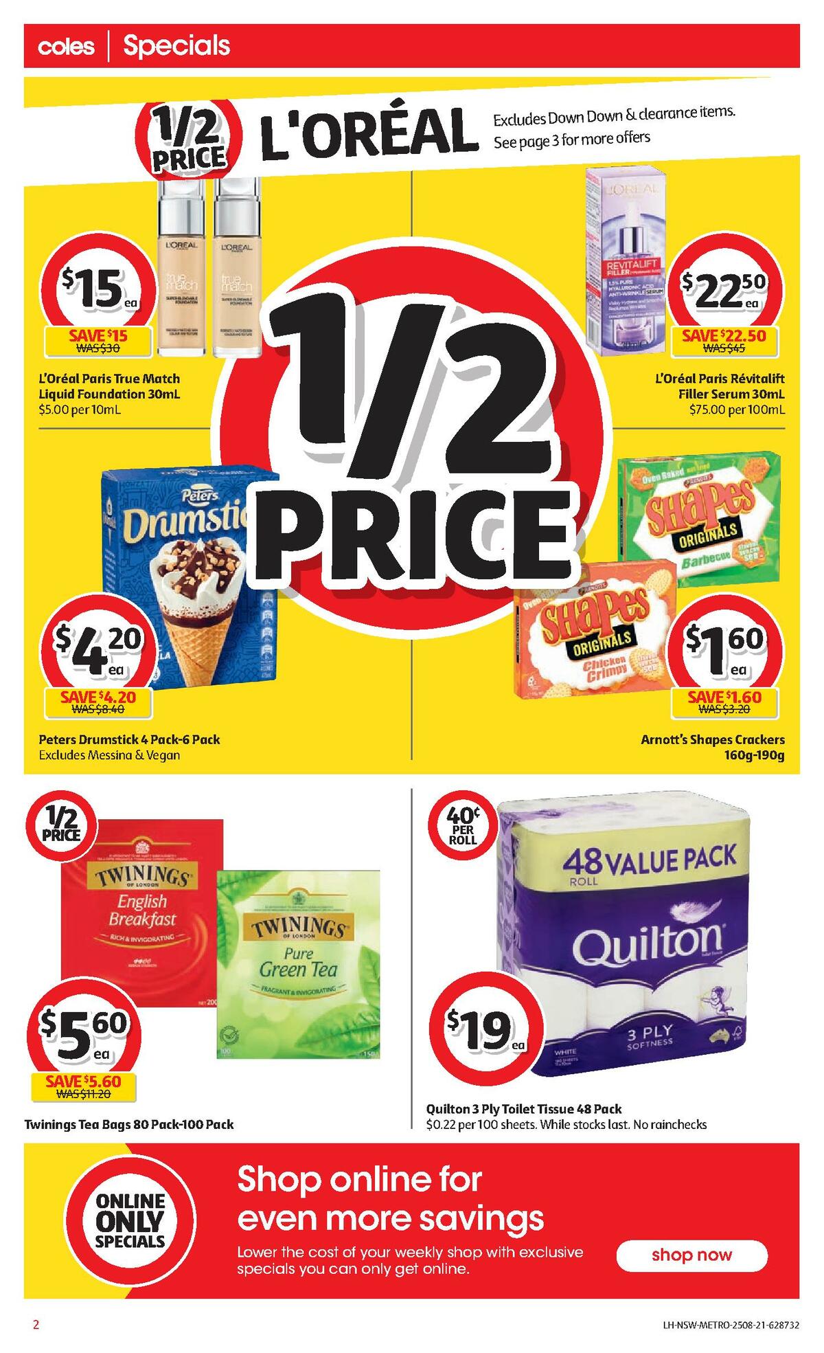 Coles Catalogues from 25 August
