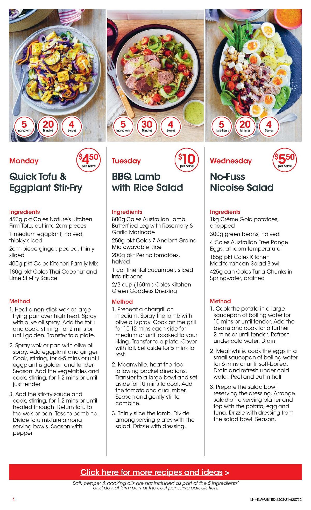Coles Catalogues from 25 August