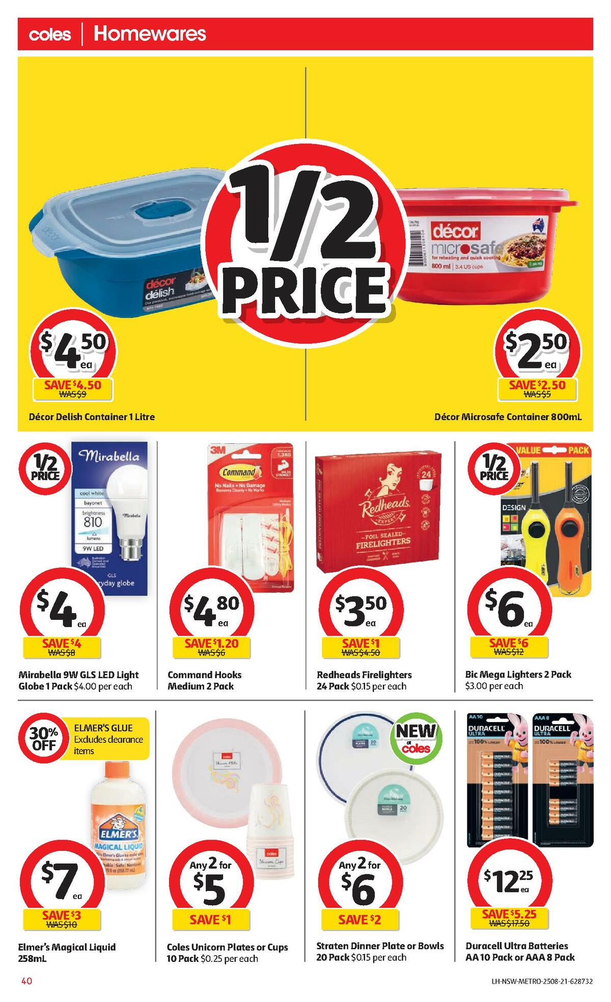 Coles Catalogues from 25 August
