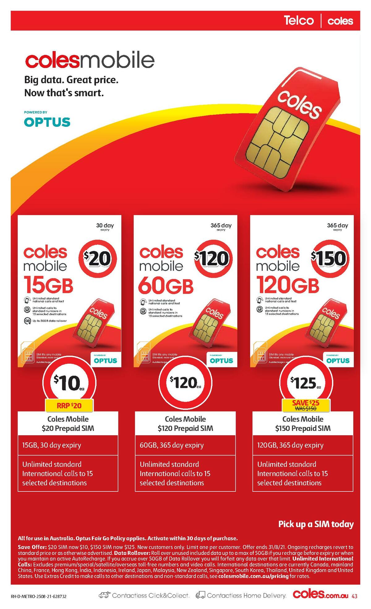 Coles Catalogues from 25 August