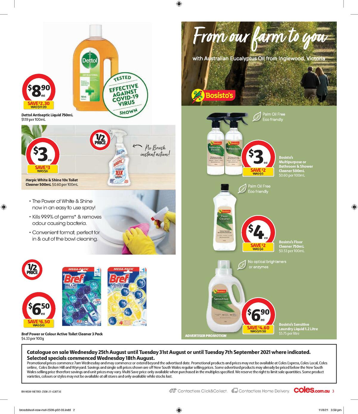 Coles Spring Cleaning Essentials Catalogues from 25 August