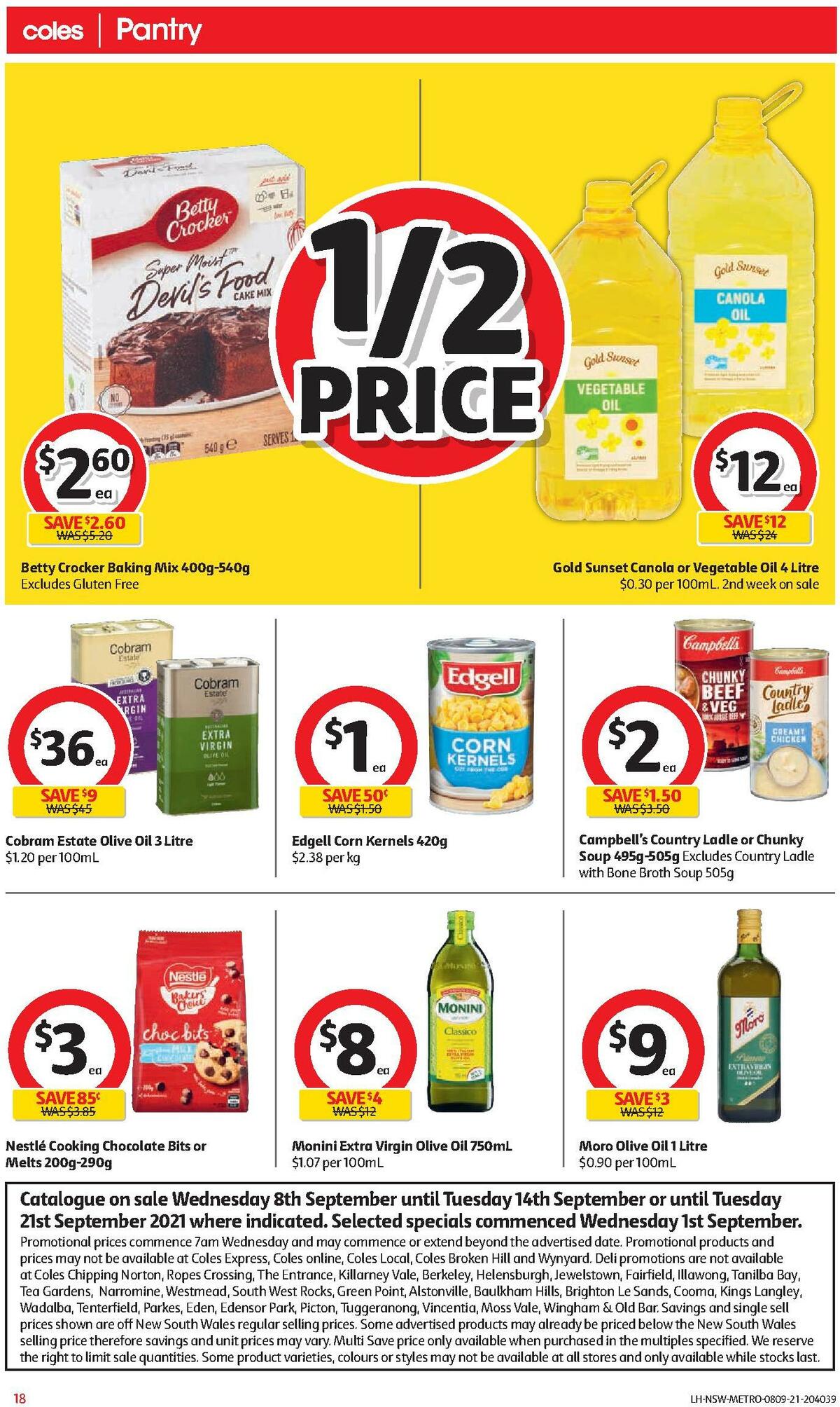 Coles Catalogues from 8 September