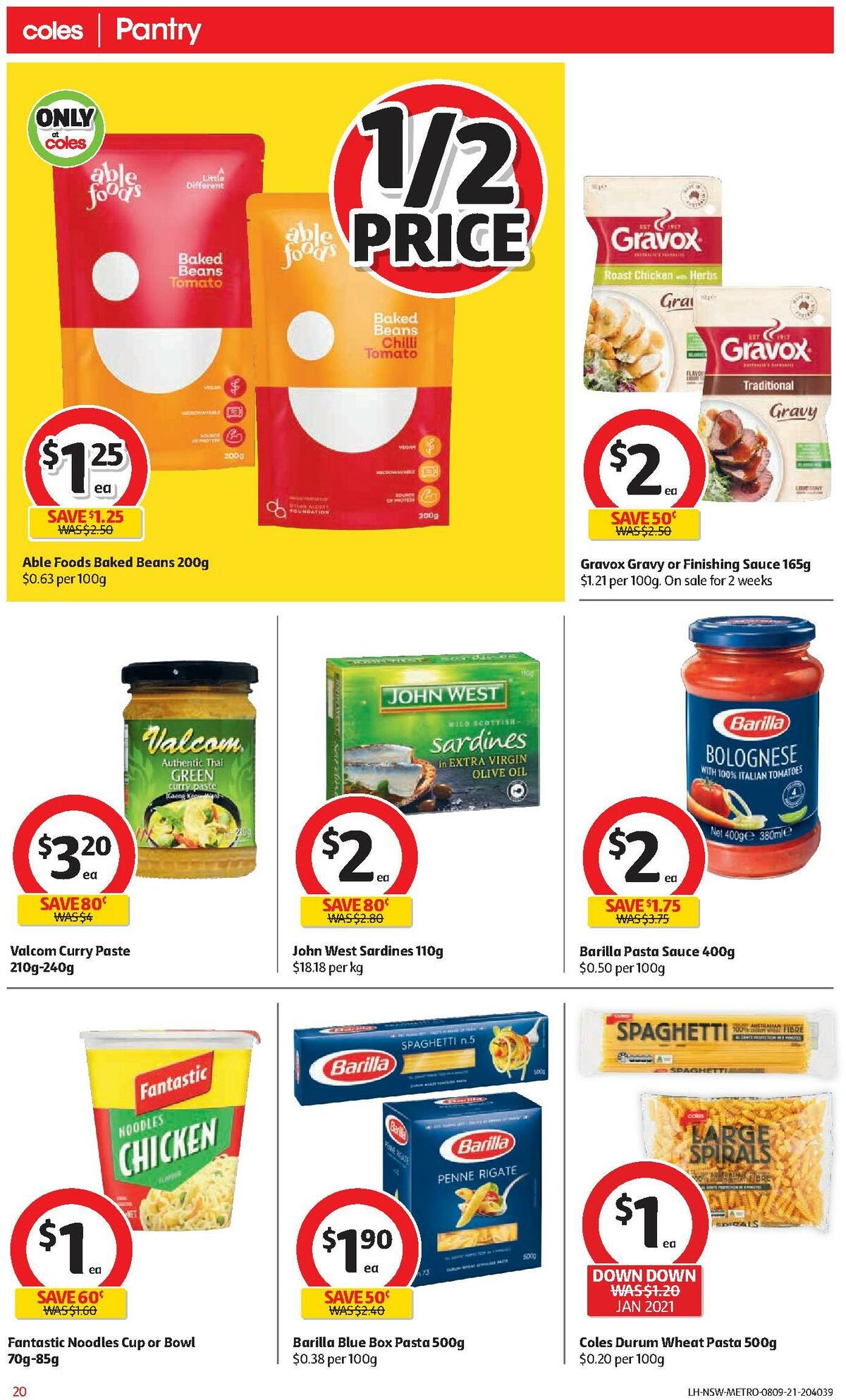 Coles Catalogues from 8 September