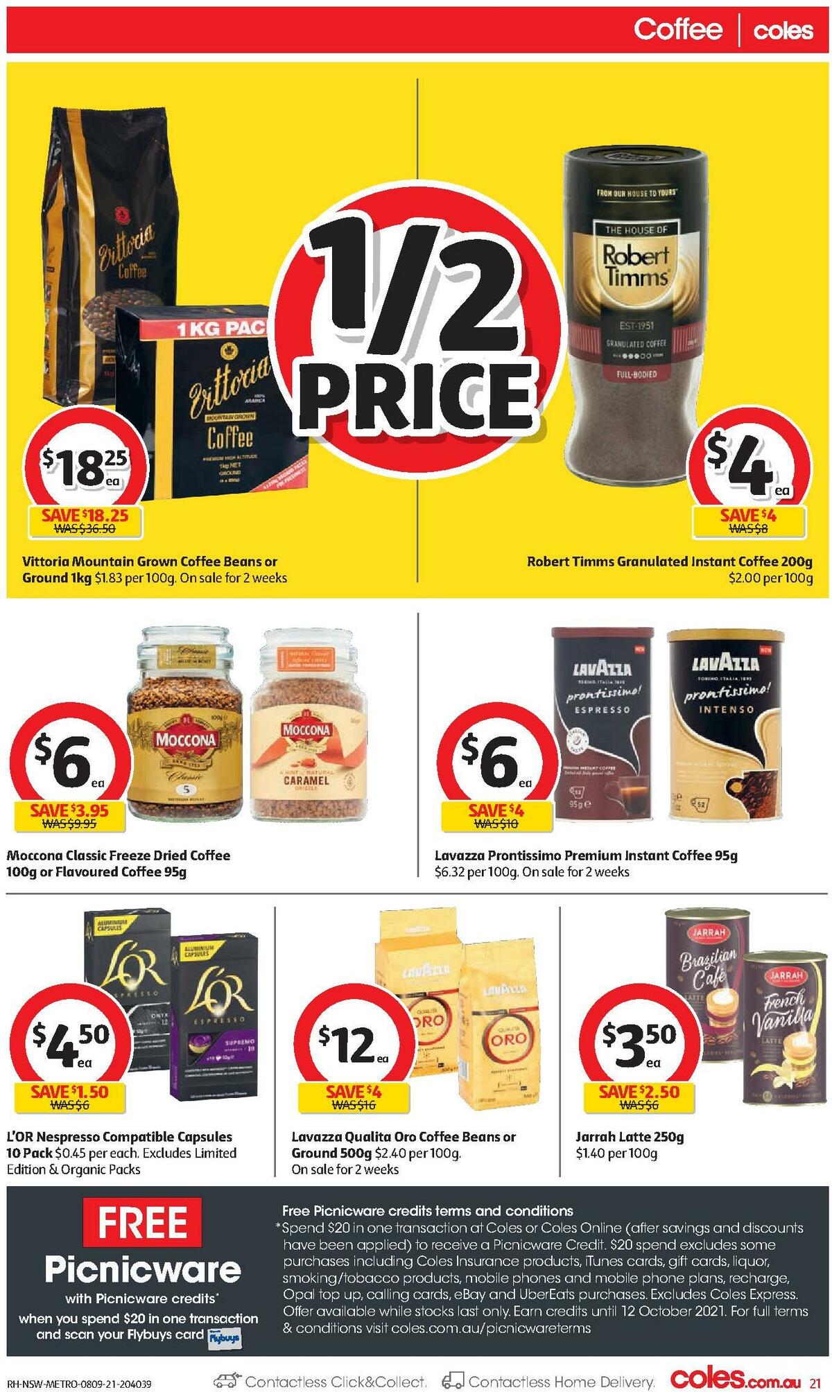 Coles Catalogues from 8 September