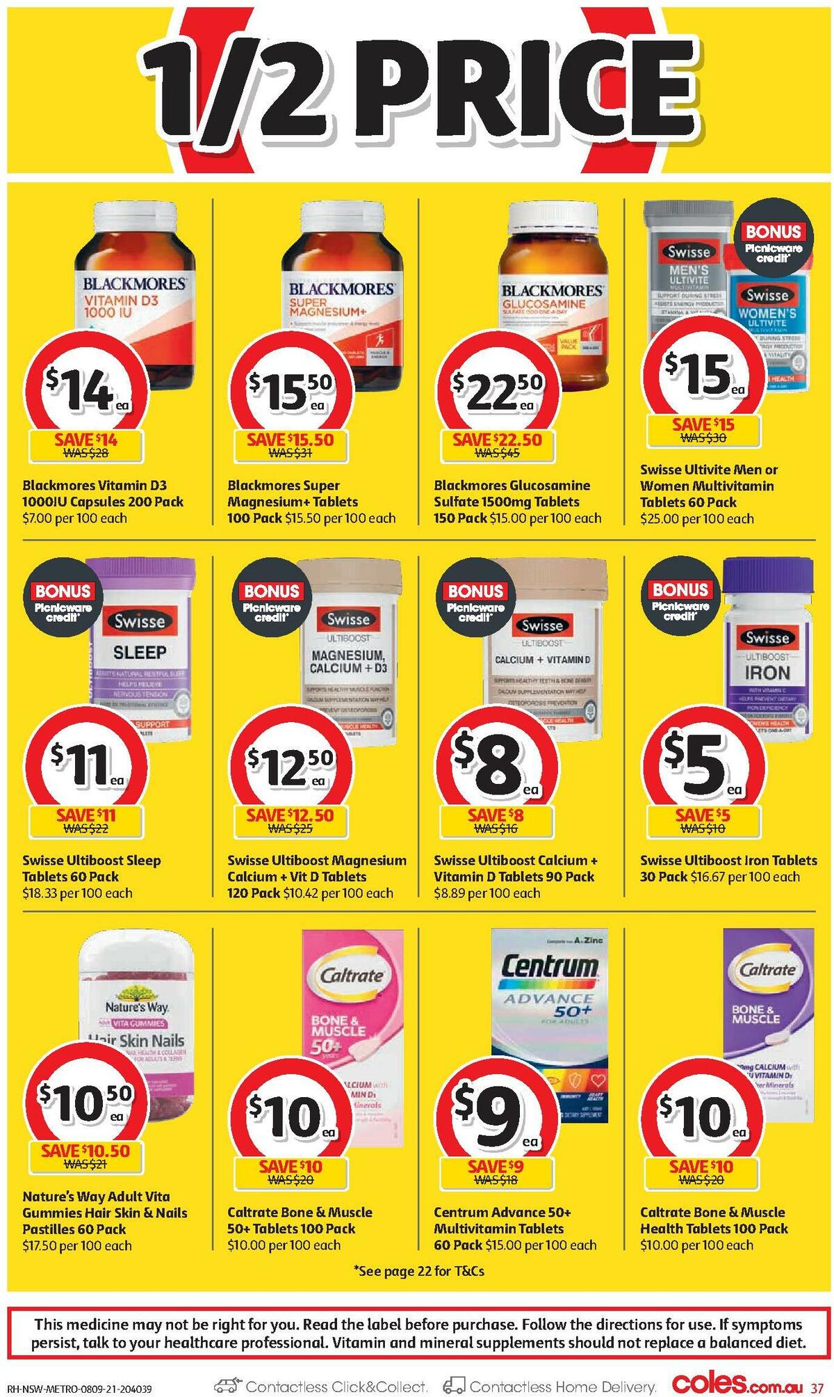 Coles Catalogues from 8 September