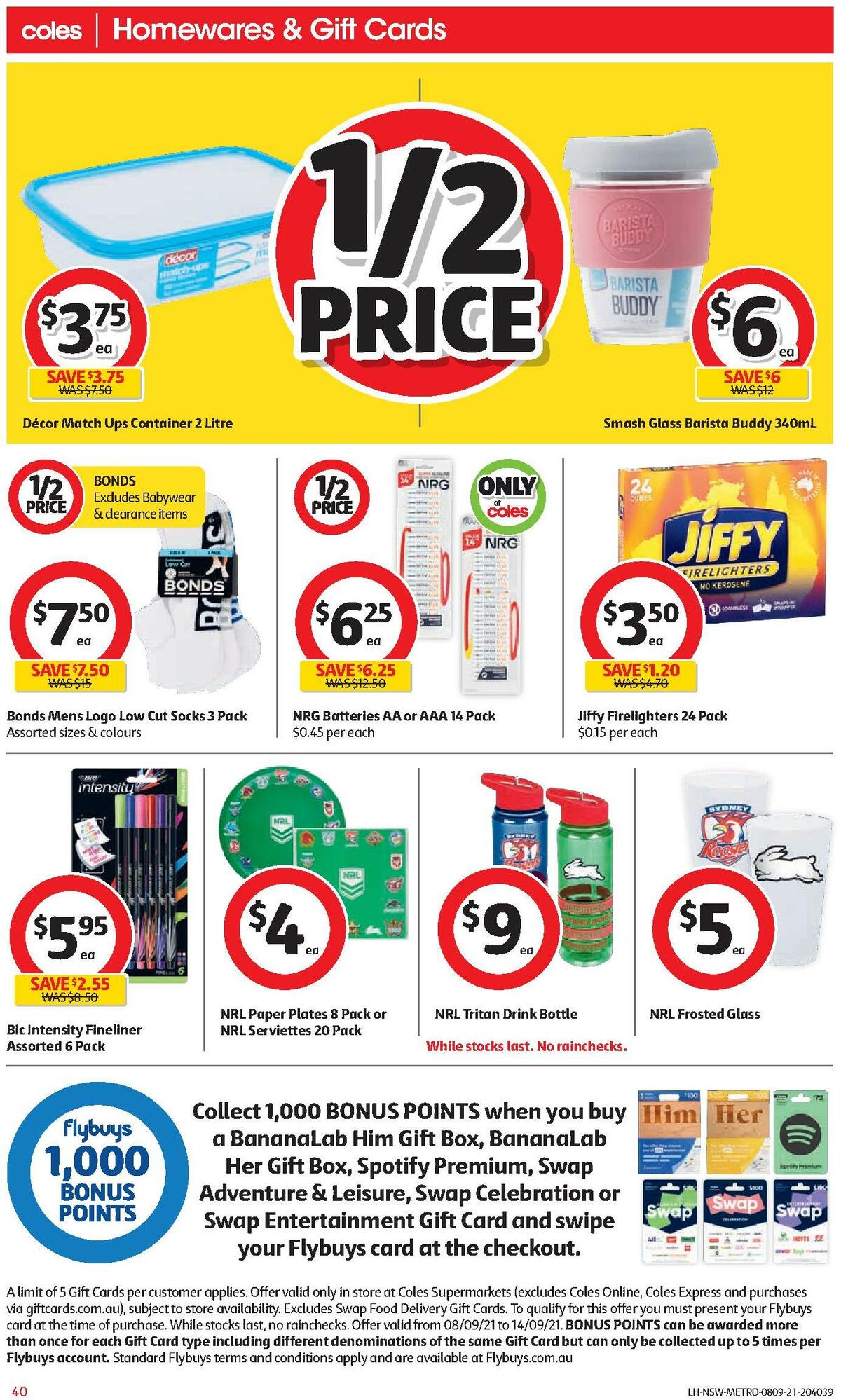 Coles Catalogues from 8 September