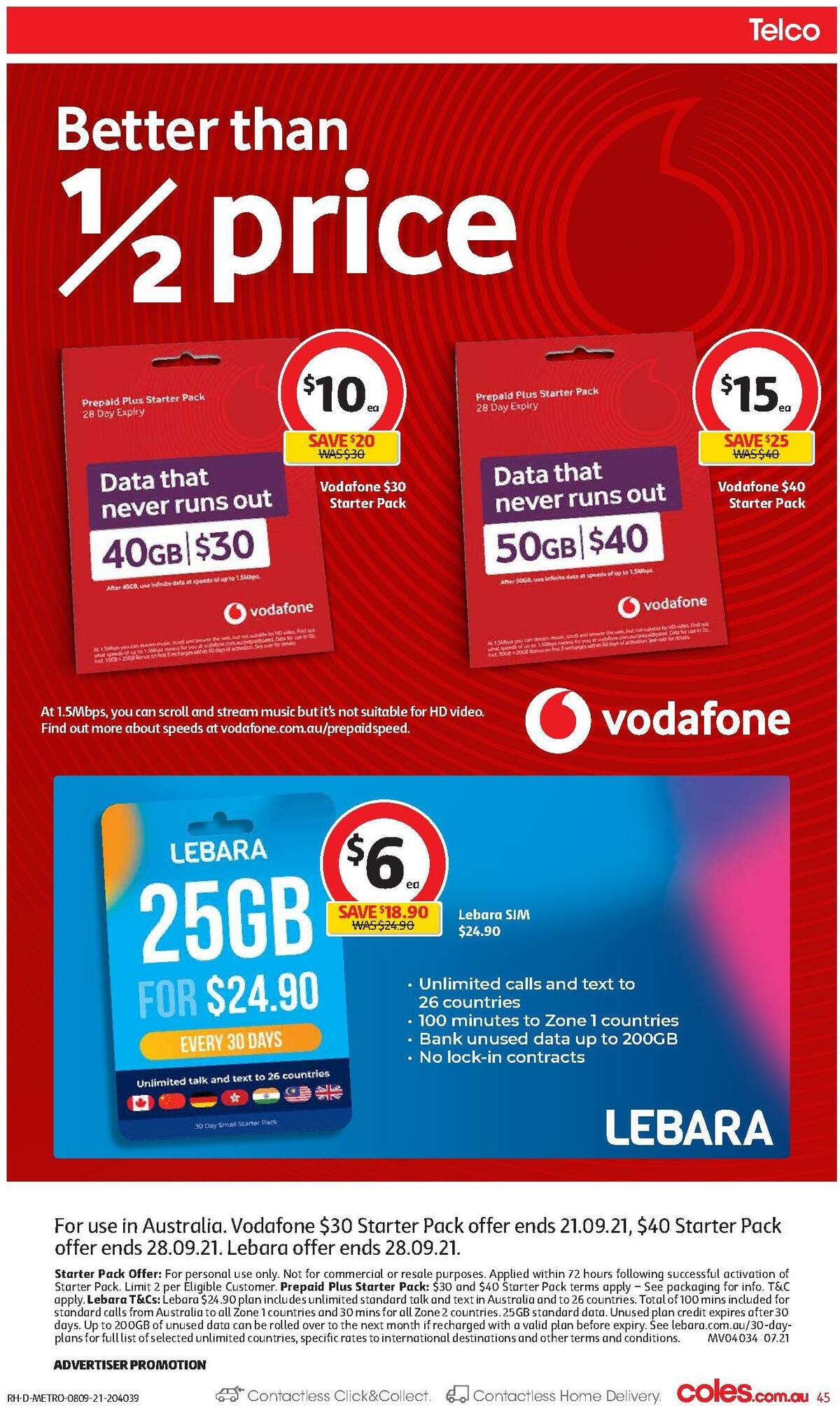 Coles Catalogues from 8 September