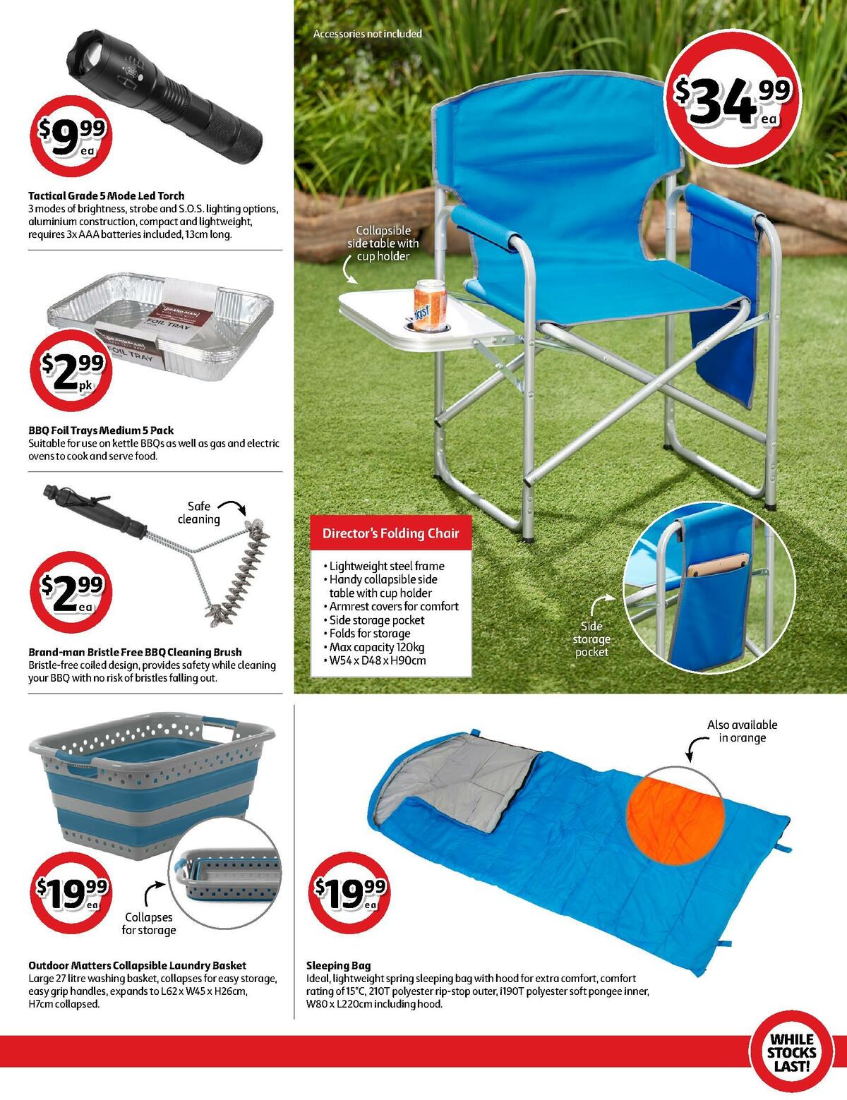 Coles Best Buys - Spring Camping sneak peek Catalogues from 10 September