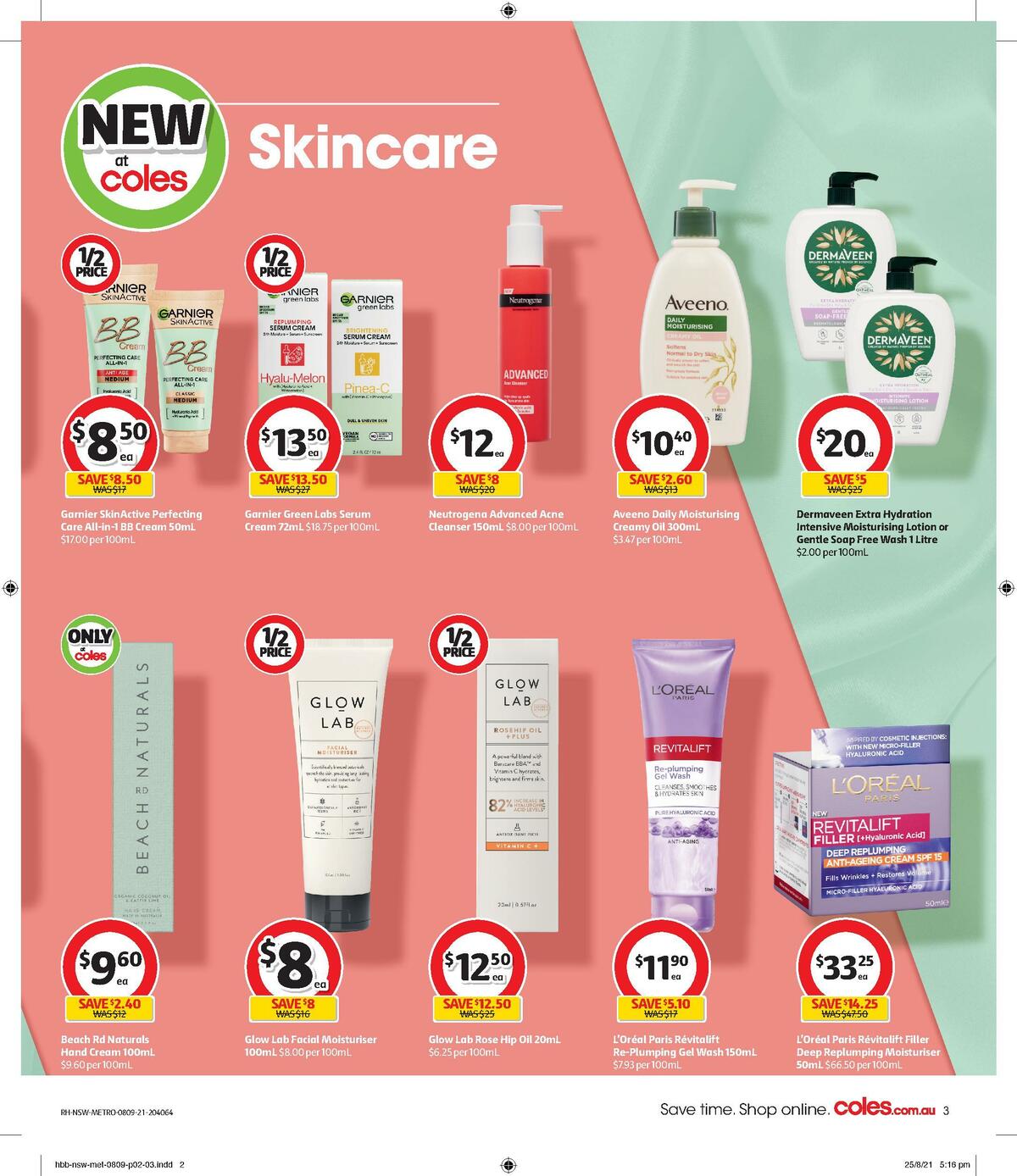 Coles Health & Beauty NSW Catalogues from 8 September
