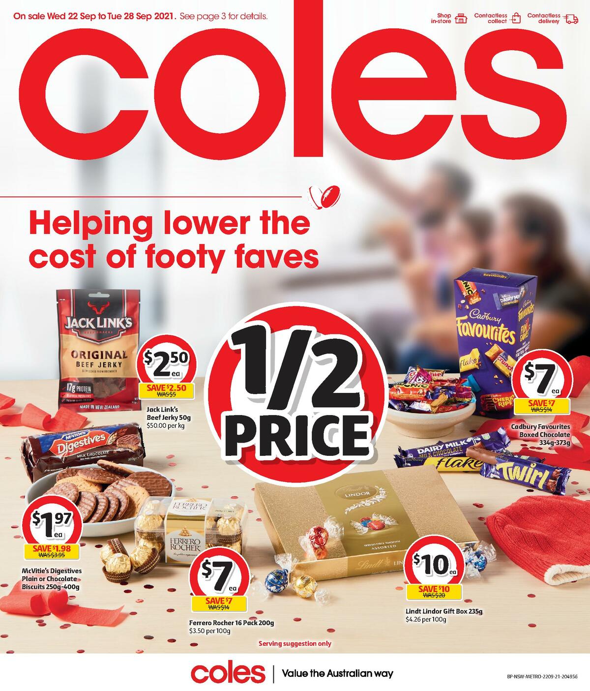 Coles Footy Finals Catalogues from 22 September