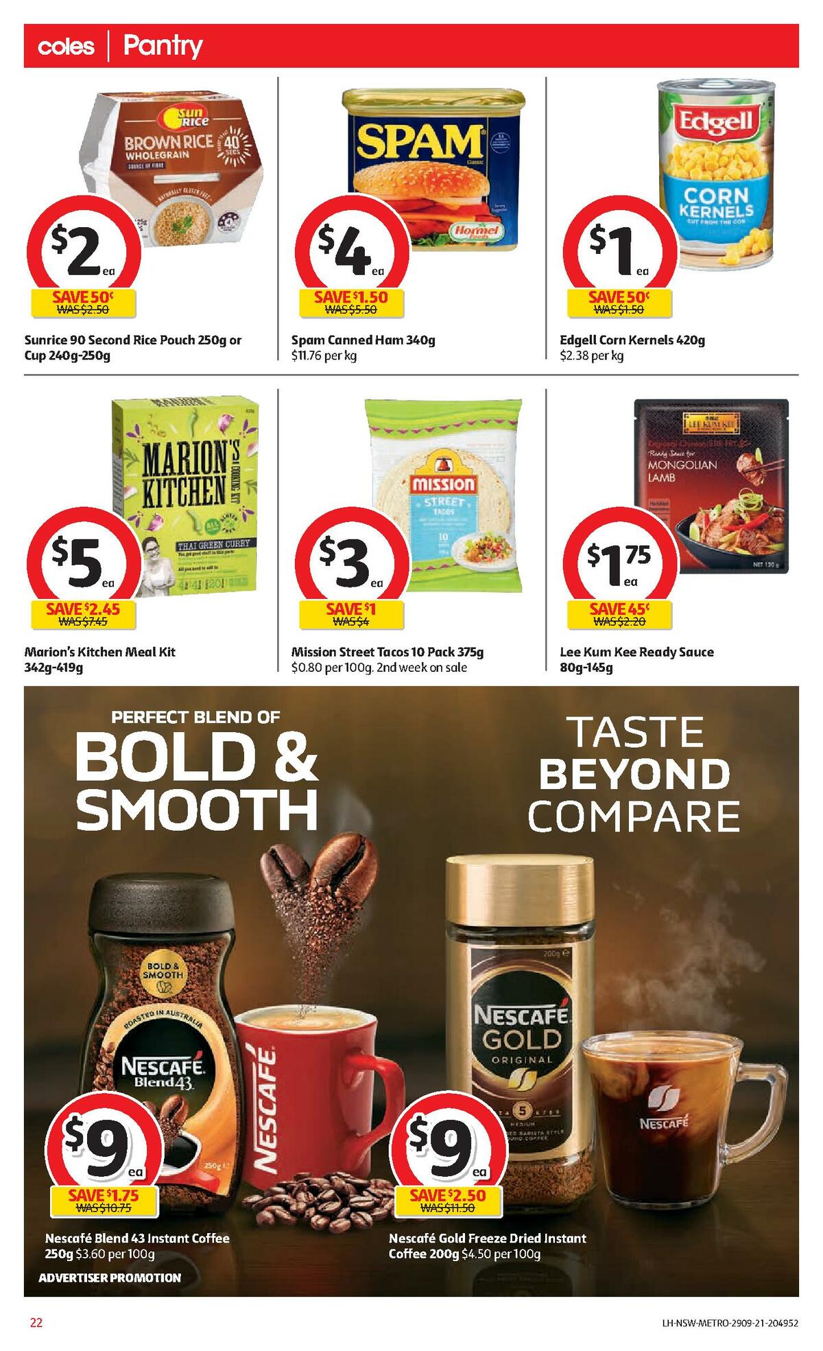 Coles Catalogues from 29 September