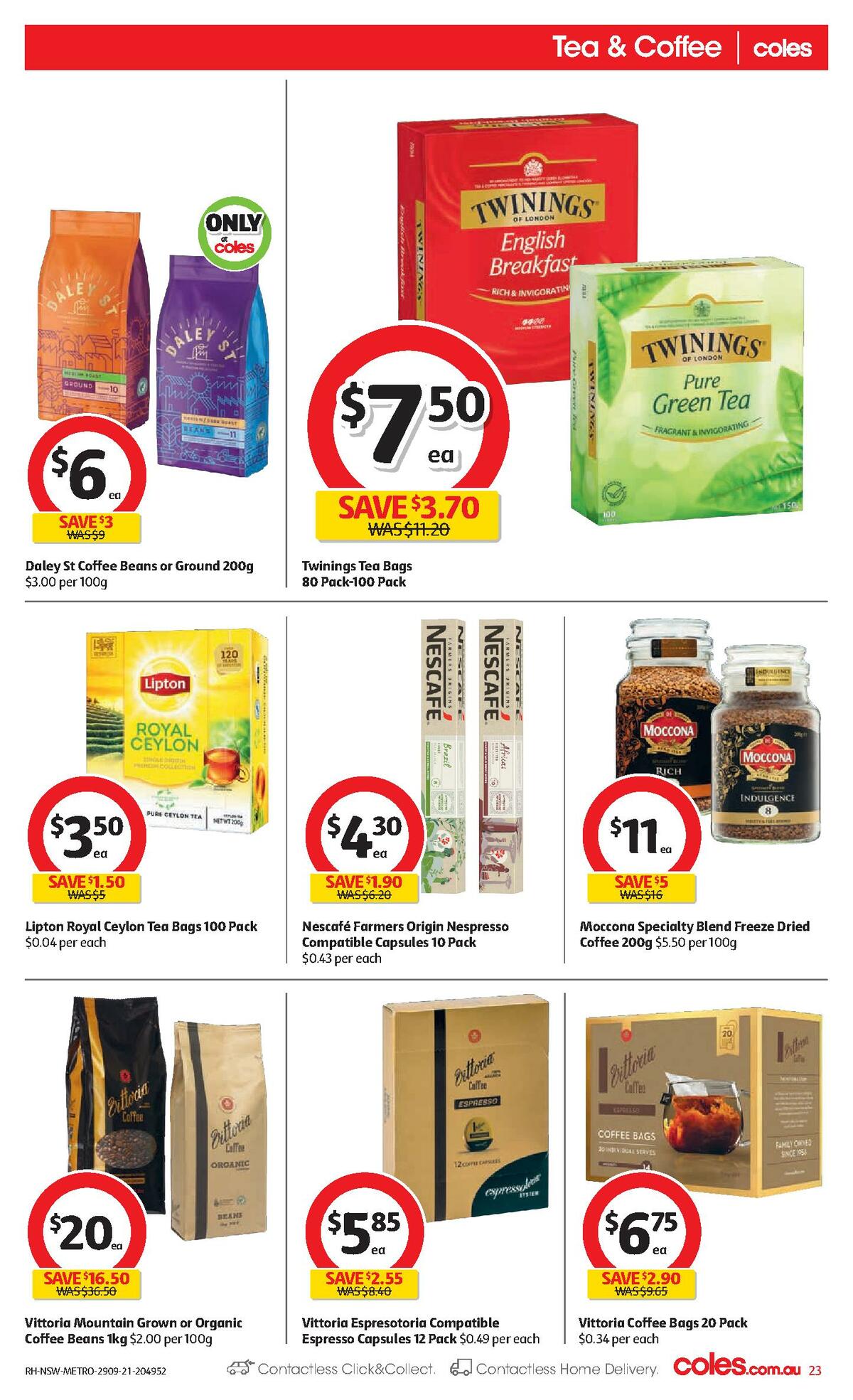 Coles Catalogues from 29 September