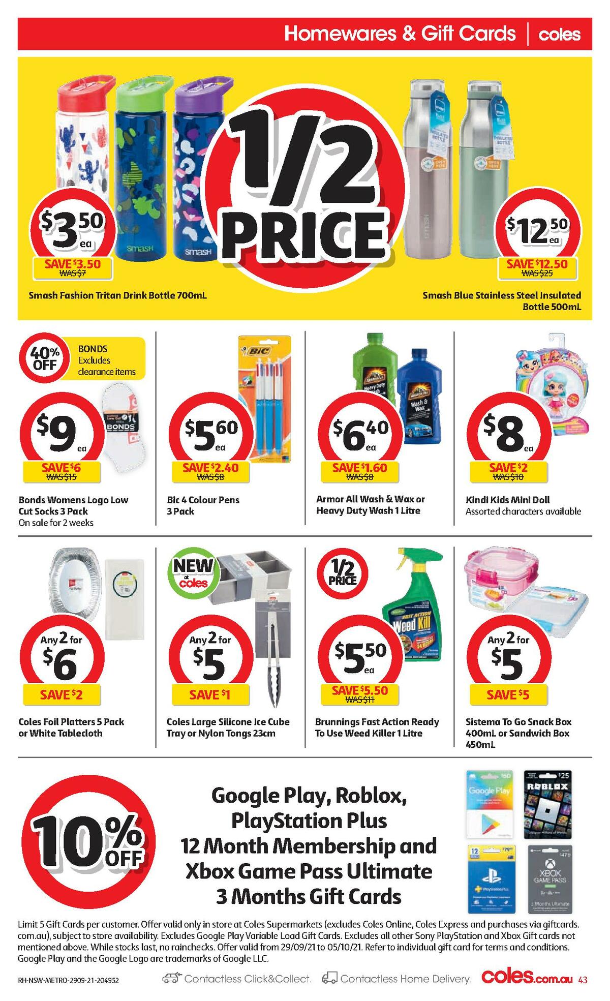 Coles Catalogues from 29 September