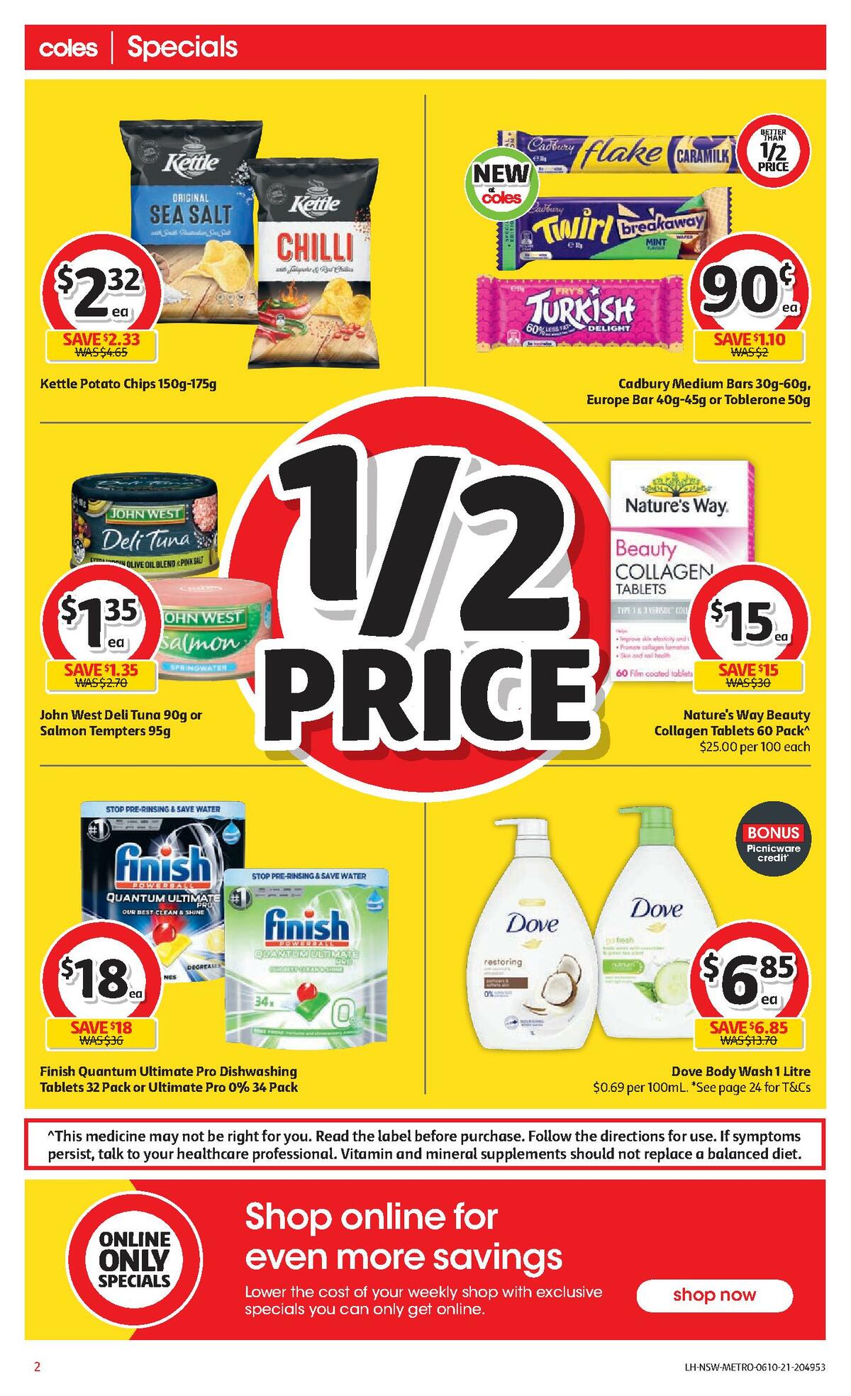 Coles Catalogues from 6 October