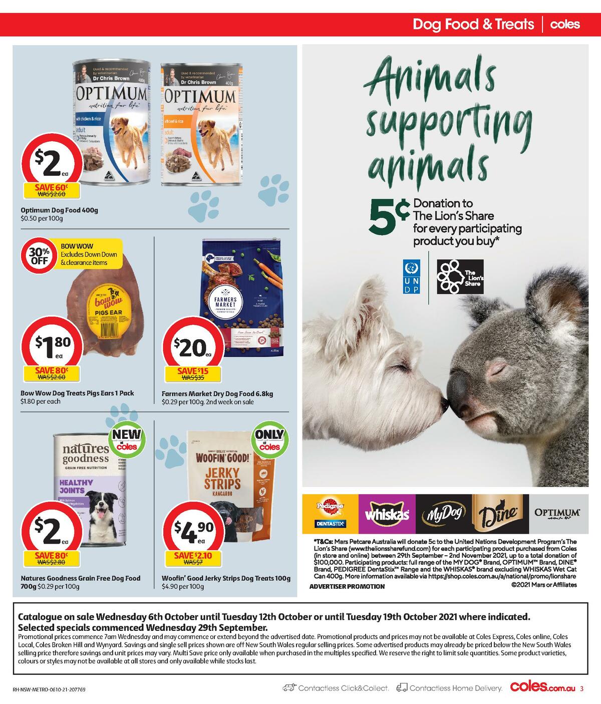 Coles Pet Catalogue Catalogues from 6 October