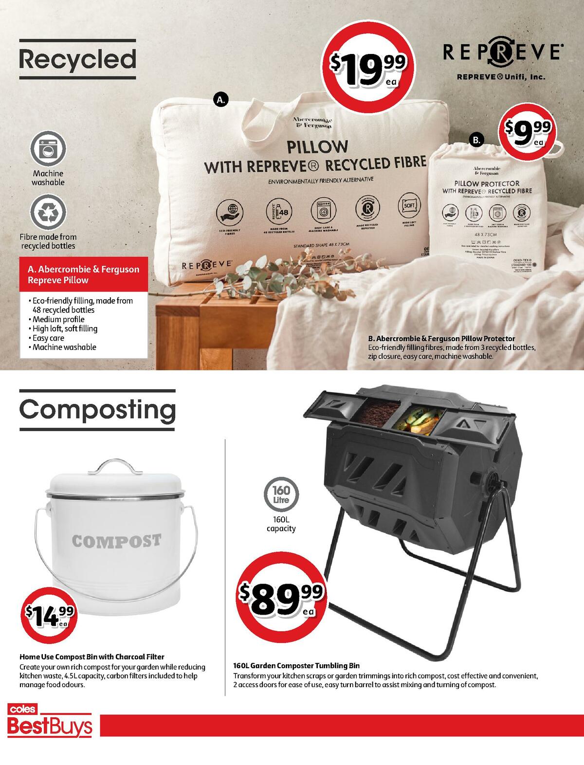 Coles Best Buys - Conscious Living Catalogues from 8 October