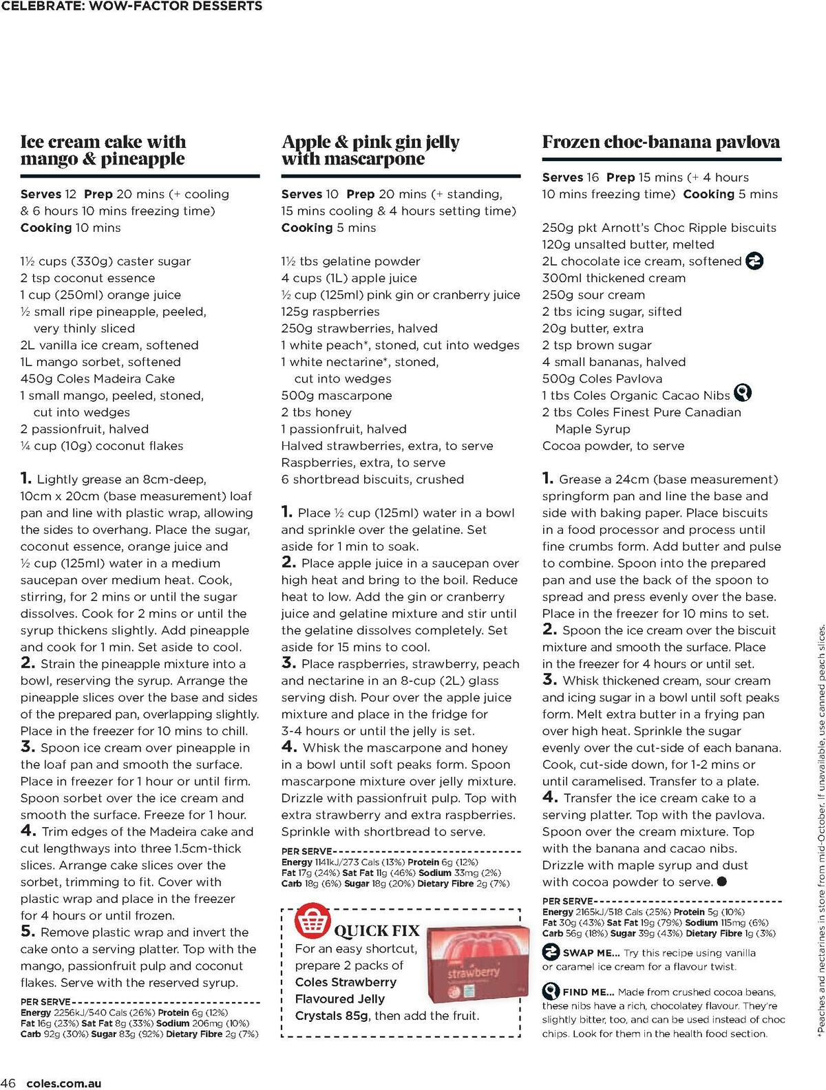 Coles Magazine October Catalogues from 1 October