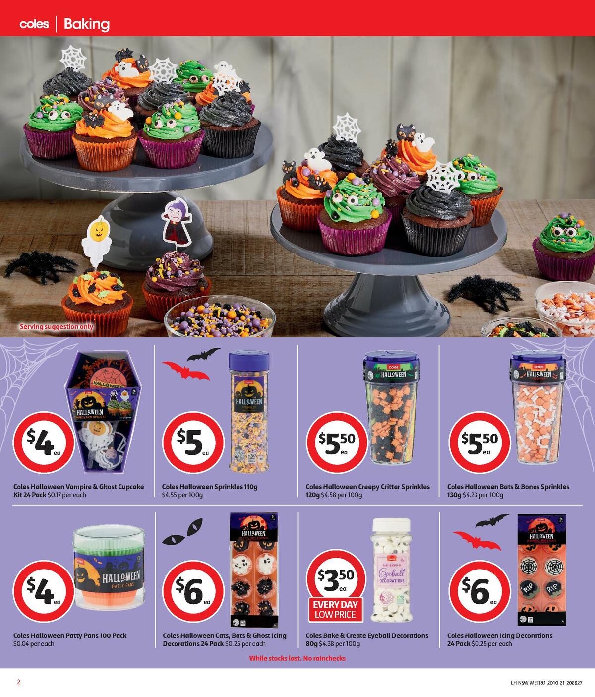Coles Spooky Halloween Catalogues from 20 October