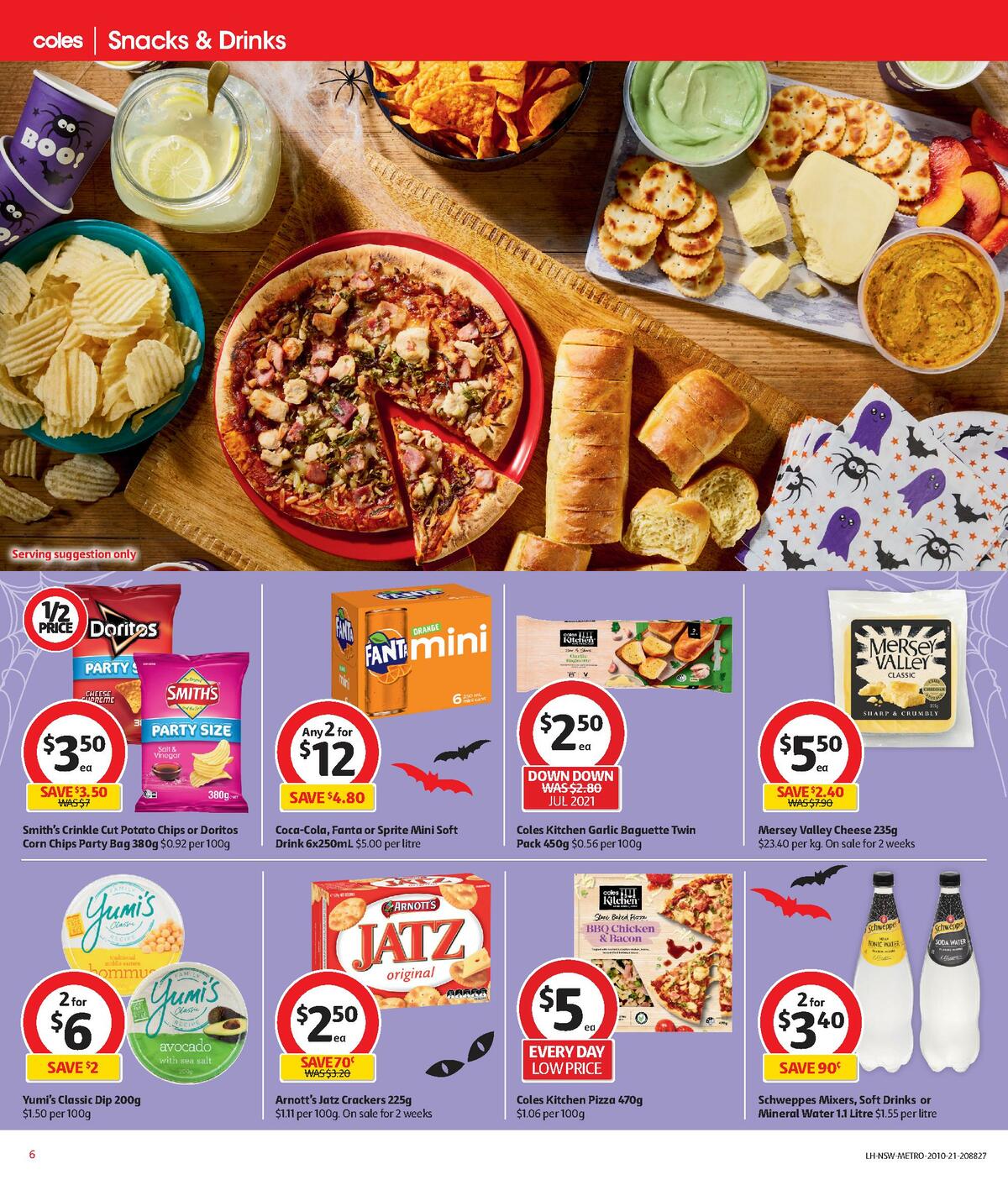 Coles Spooky Halloween Catalogues from 20 October