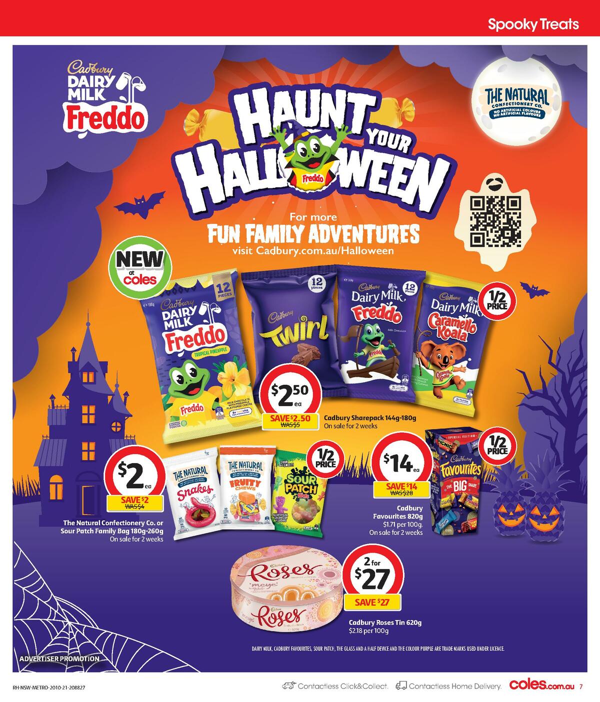 Coles Spooky Halloween Catalogues from 20 October