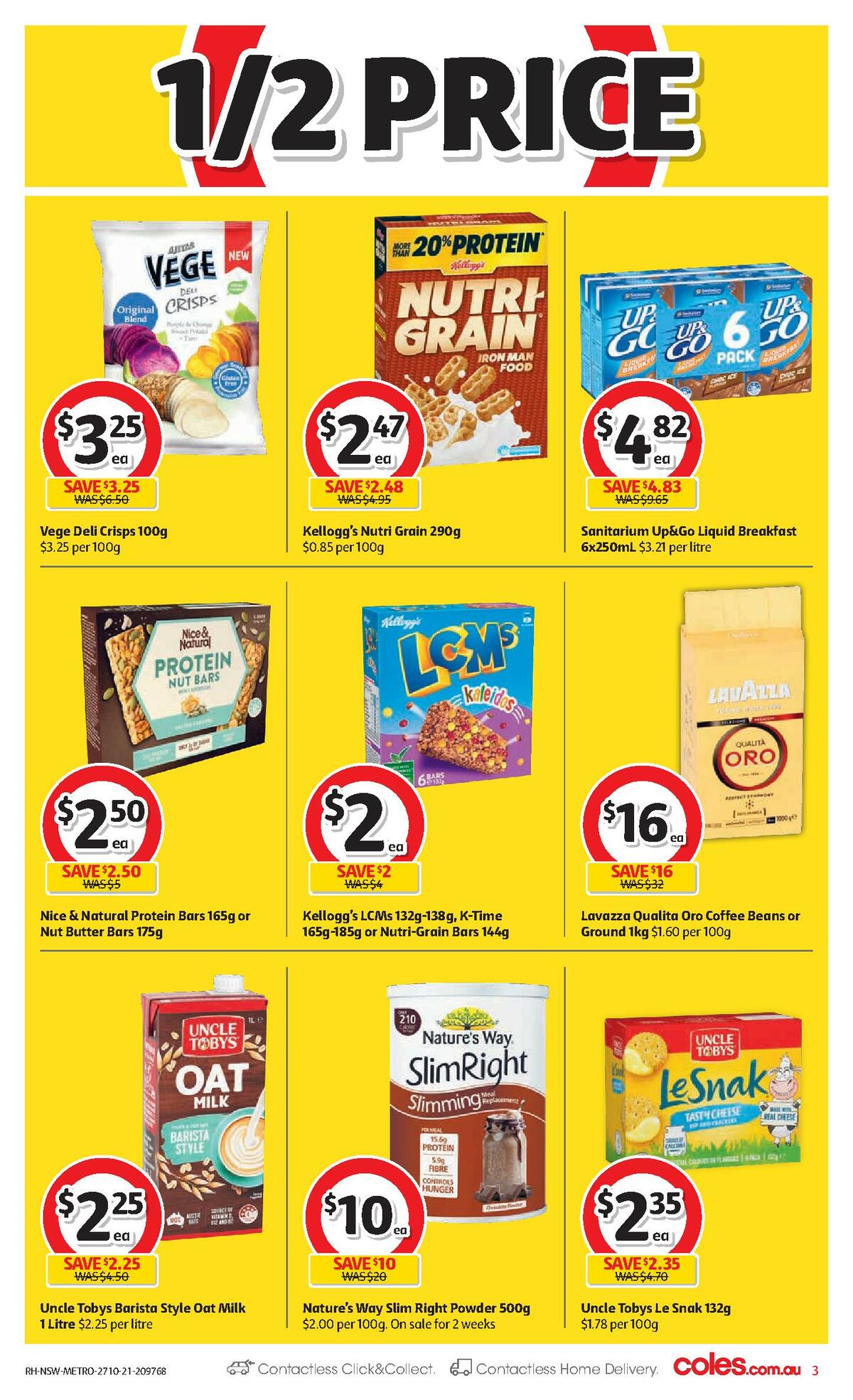 Coles Catalogues from 27 October