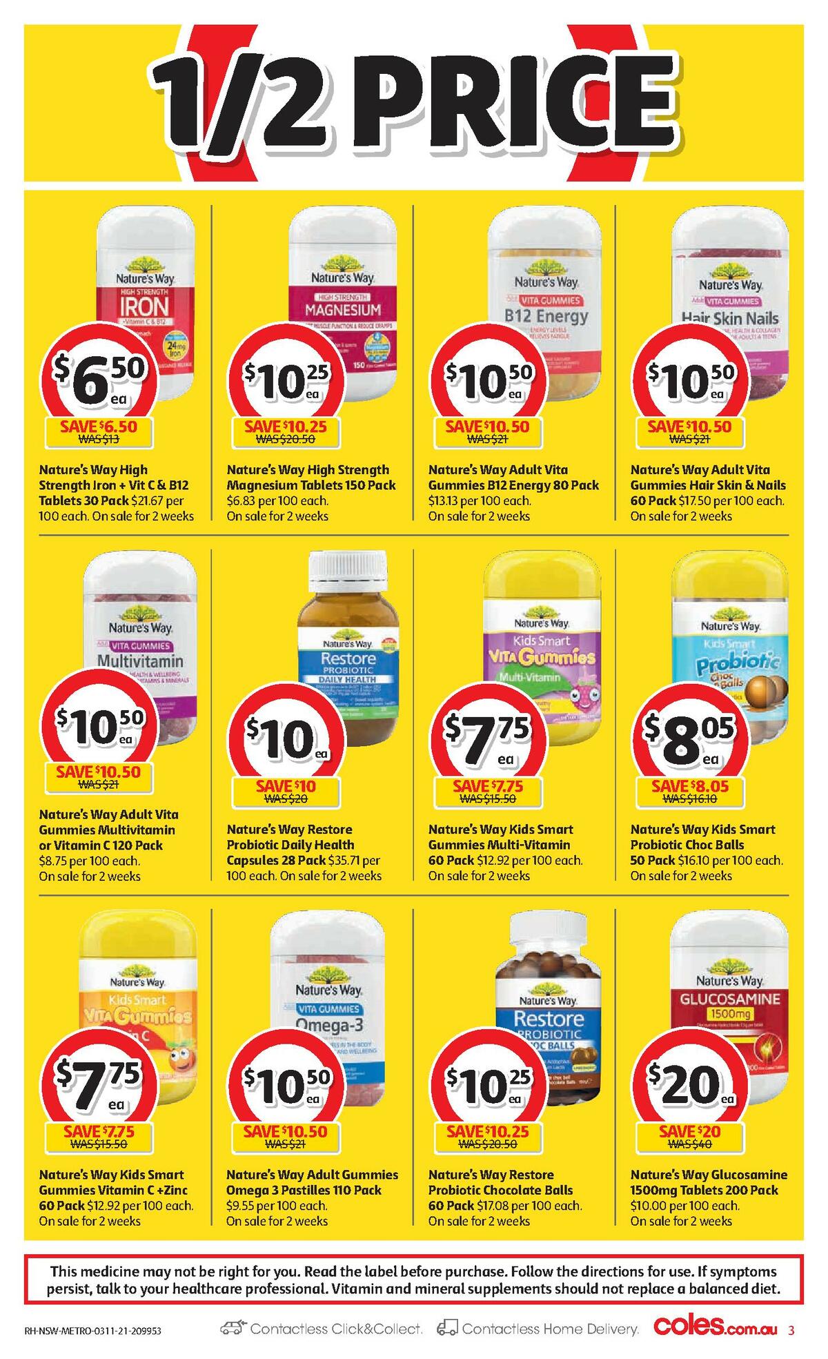 Coles Catalogues from 3 November