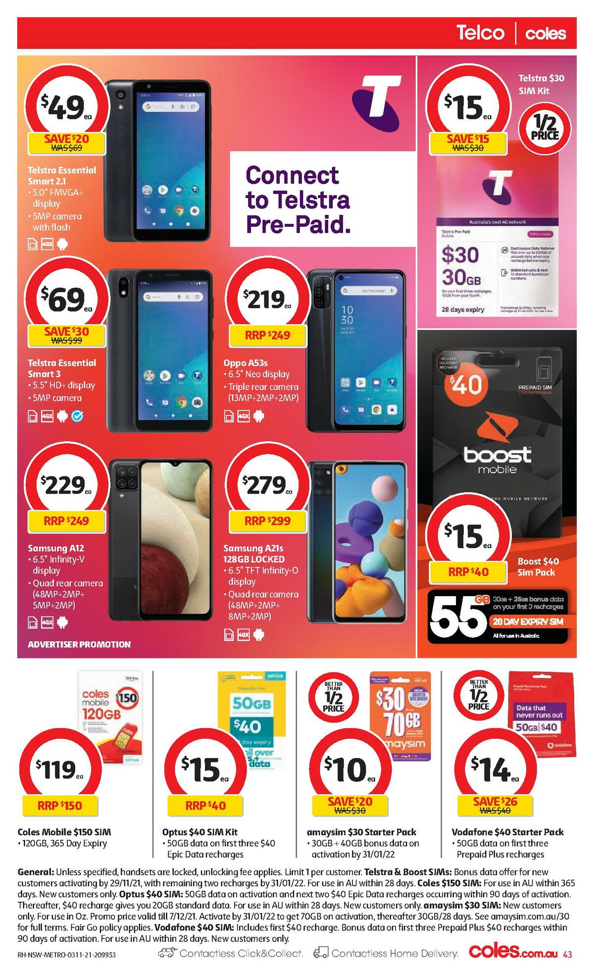 Coles Catalogues from 3 November