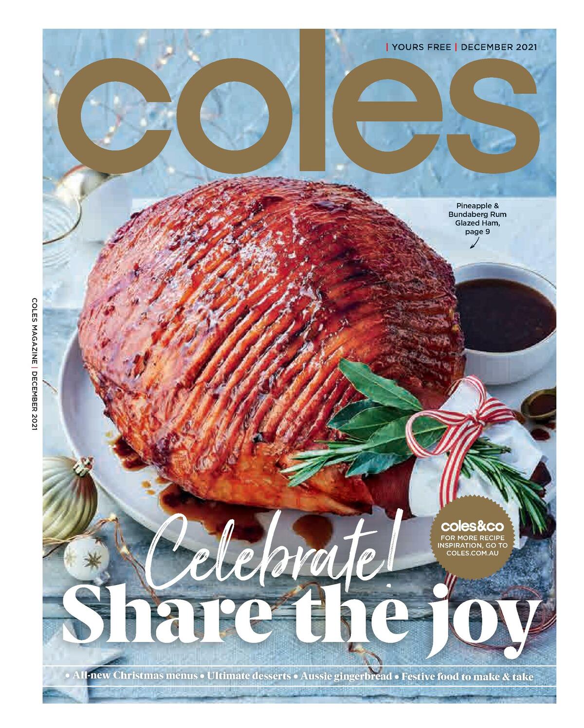 Coles Magazine December Catalogues from 1 December