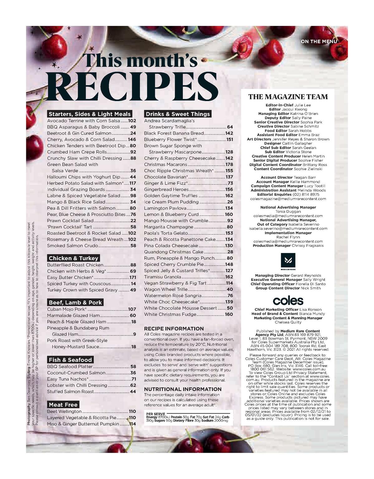 Coles Magazine December Catalogues from 1 December