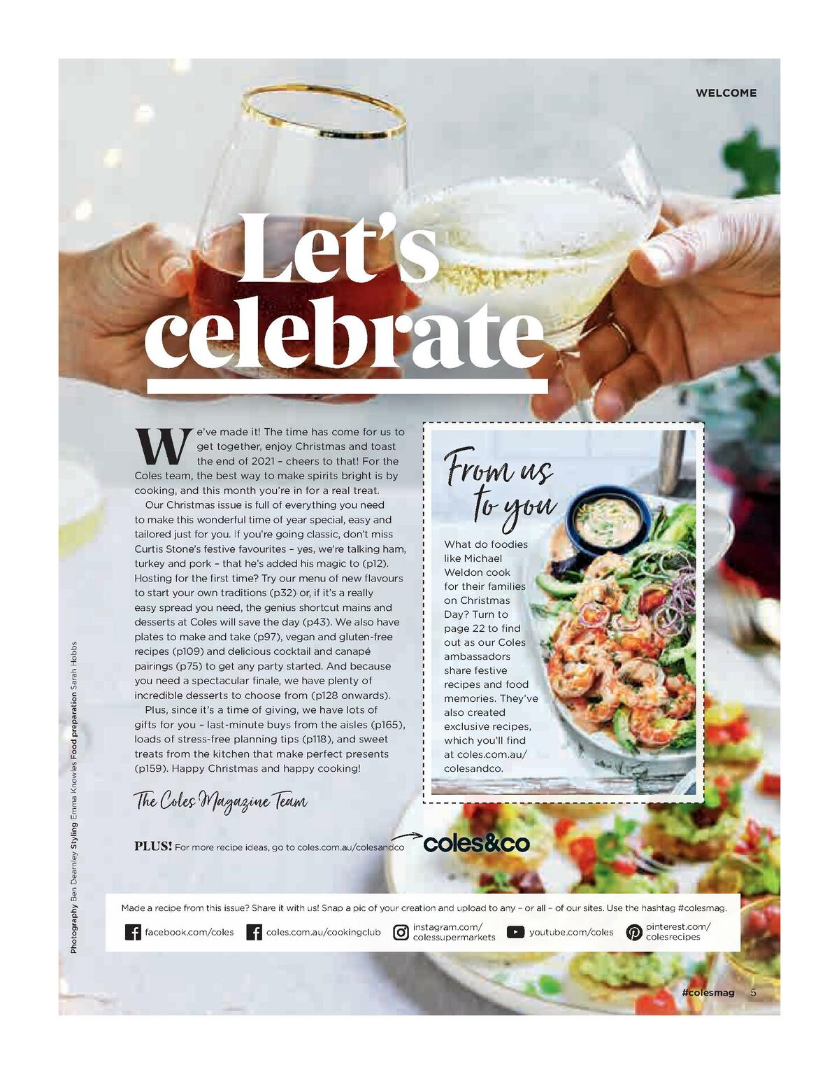 Coles Magazine December Catalogues from 1 December