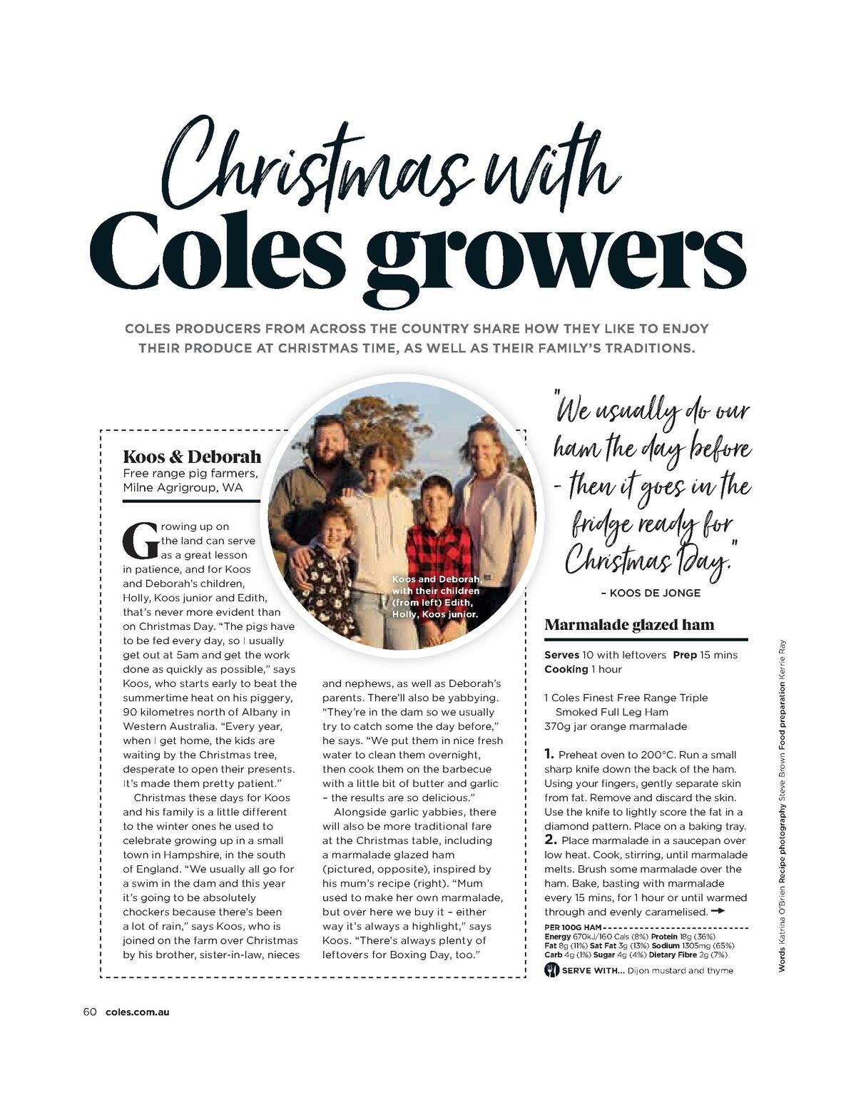 Coles Magazine December Catalogues from 1 December