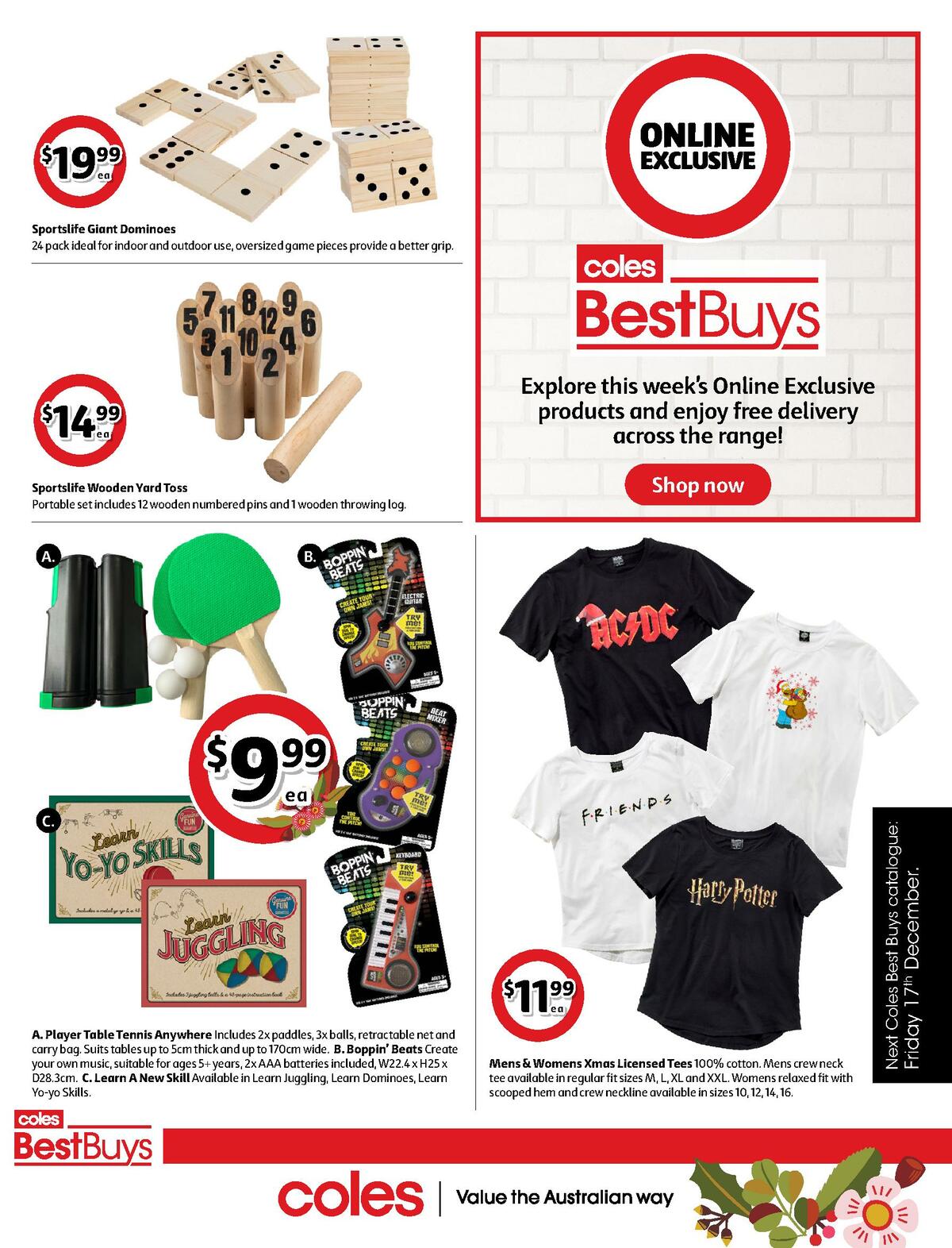 Coles Best Buys - Stocking Stuffers Catalogues from 10 December