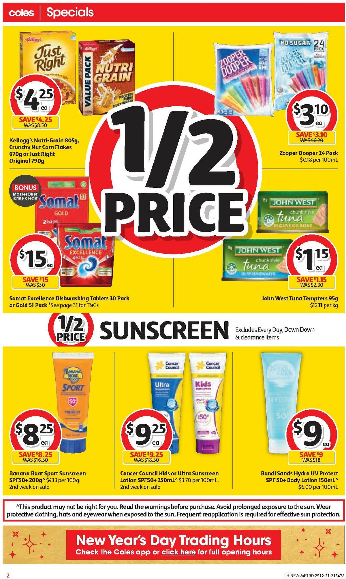 Coles Catalogues from 29 December