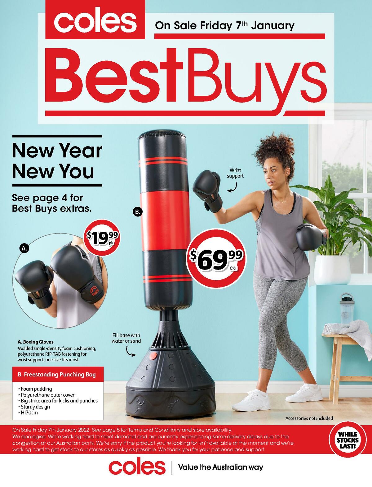 Coles Best Buys - New Year, New You Catalogues from 7 January