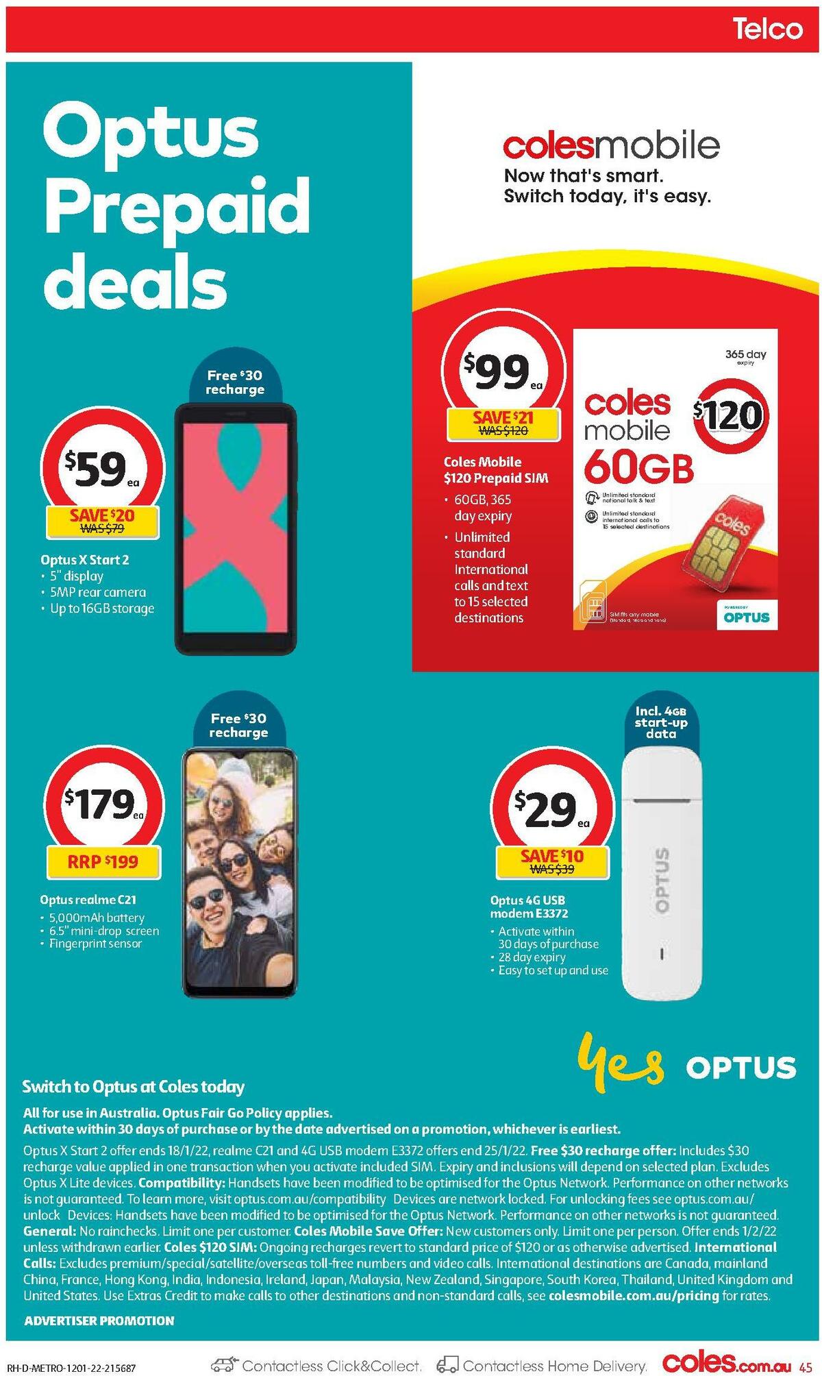 Coles Catalogues from 12 January