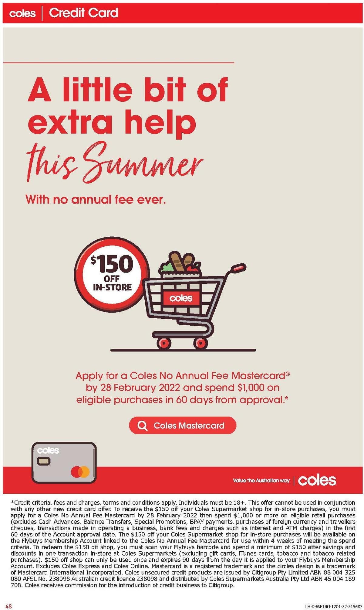 Coles Catalogues from 12 January