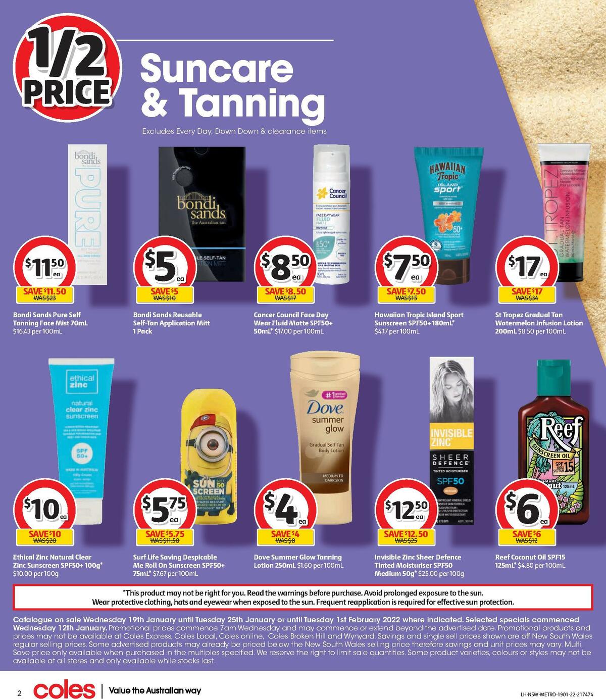 Coles Health & Beauty Catalogues from 19 January