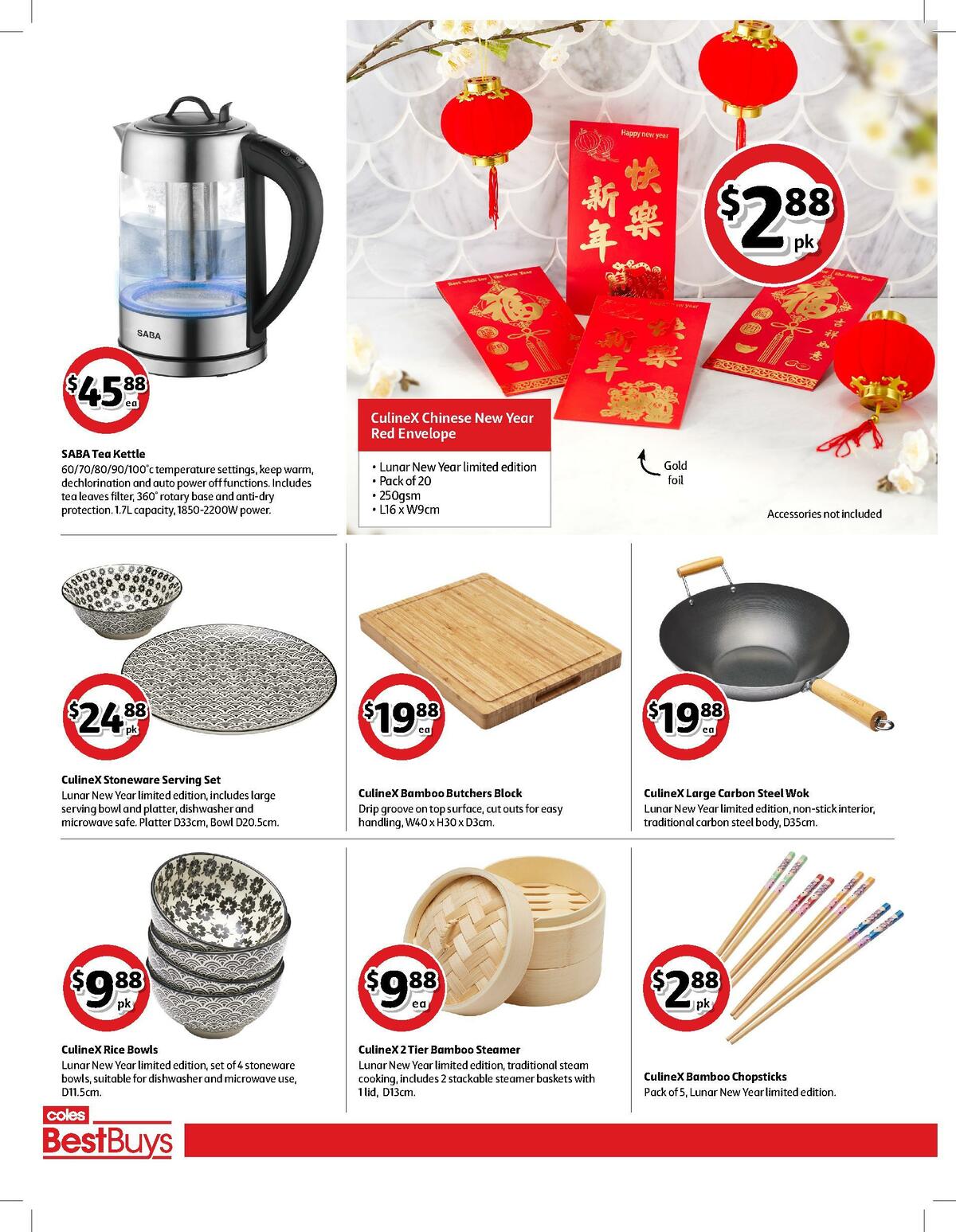 Coles Best Buys - Lunar New Year Catalogues from 21 January