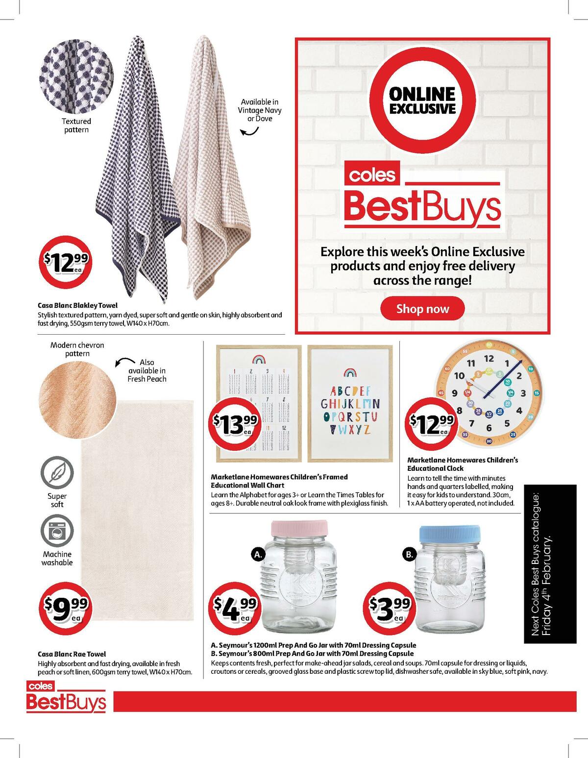 Coles Best Buys - Home Office Catalogues from 28 January