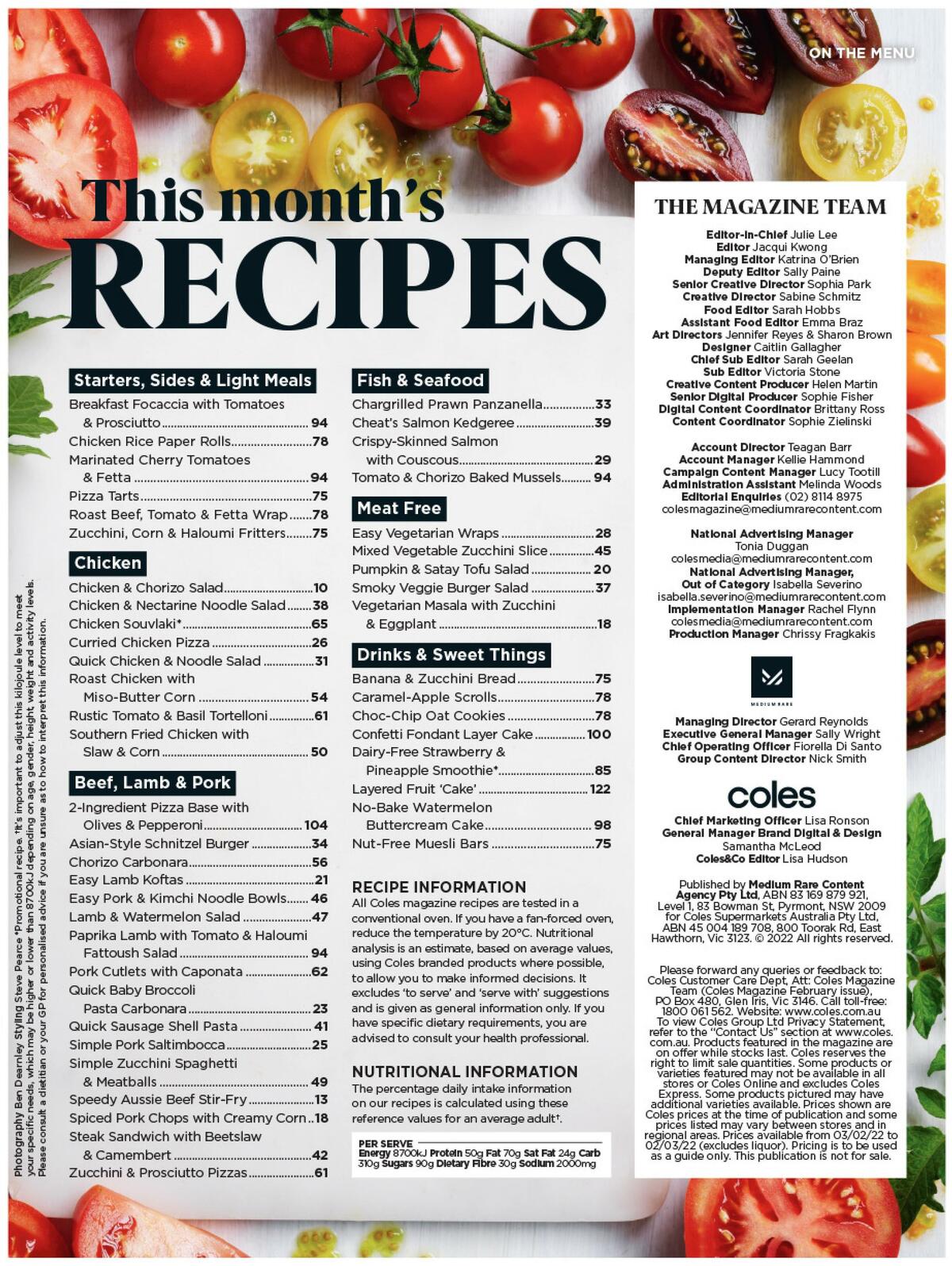 Coles Magazine February Catalogues from 1 February